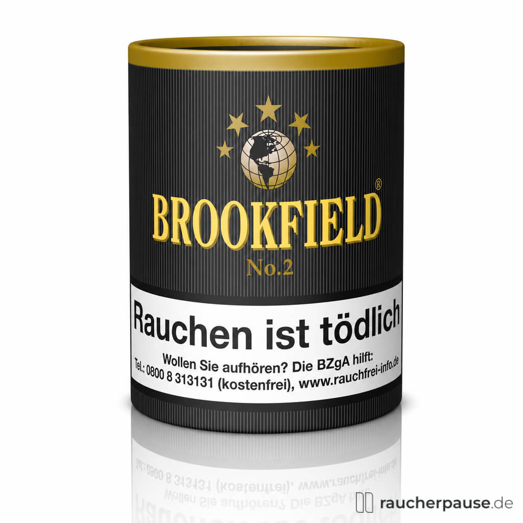 Brookfield No. 2 (Black Vanilla) Pfeifentabak 200g Dose
