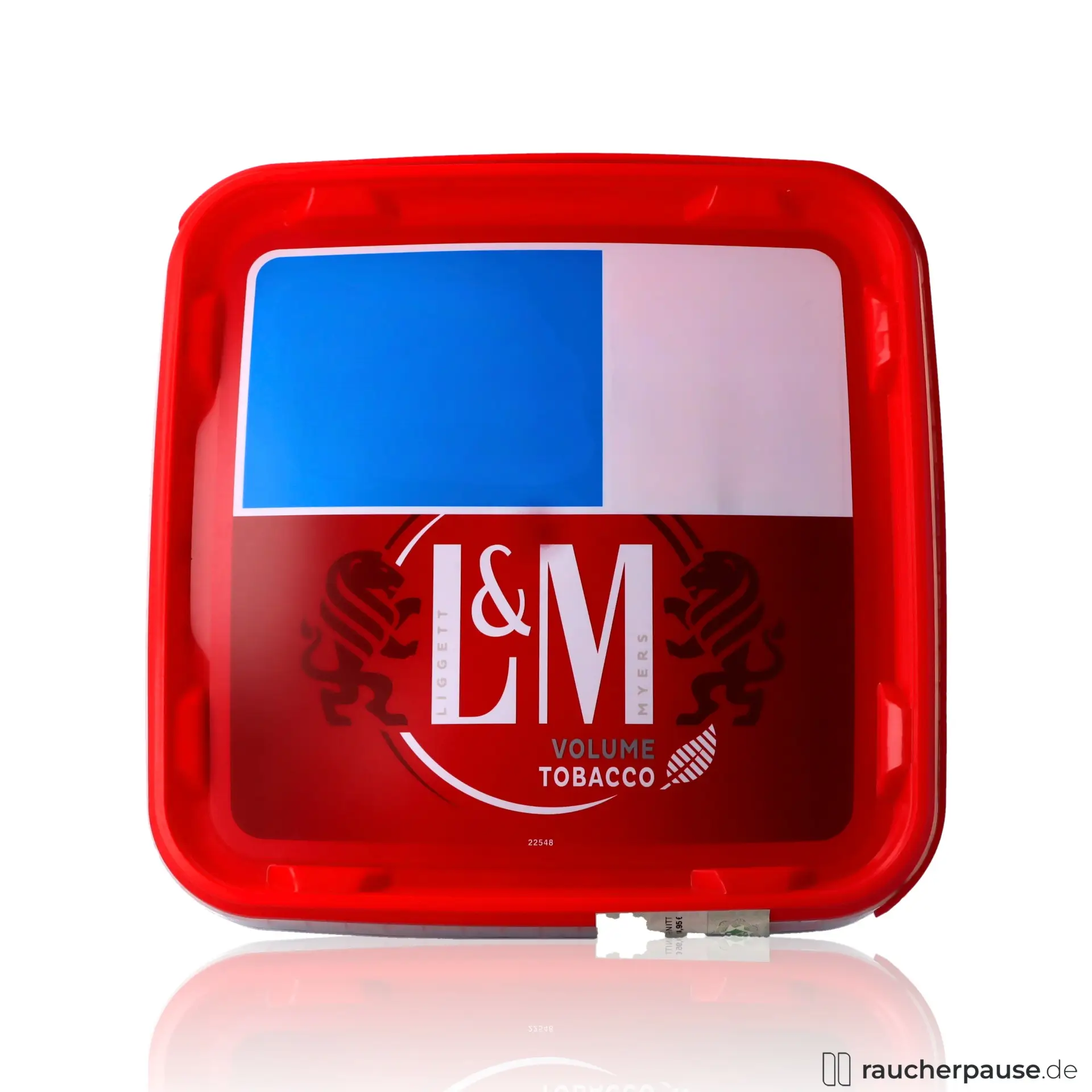 L&M Red Volumentabak | Mega Eimer 120g | Würziges Aroma | American Blend