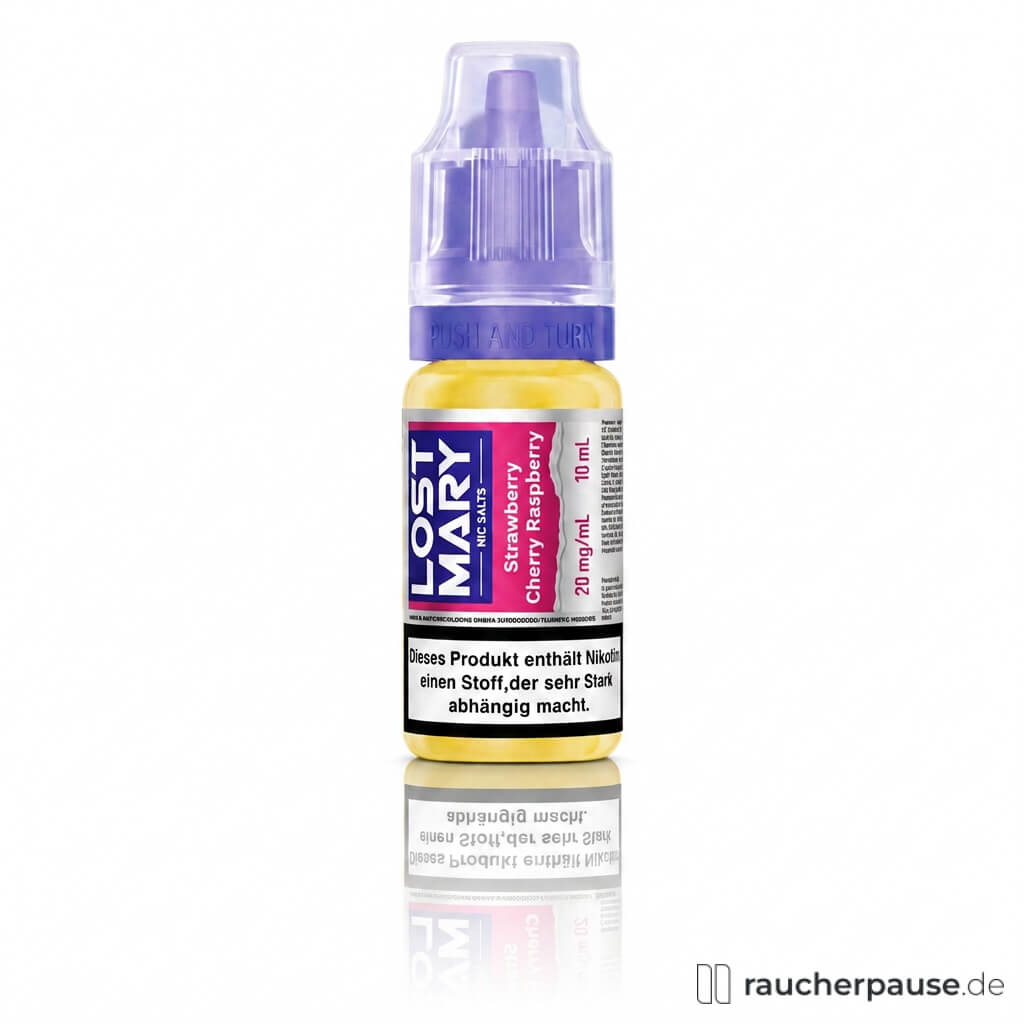 Lost Mary Liquid Strawberry Cherry Raspberry | 20 mg/ml Nikotin