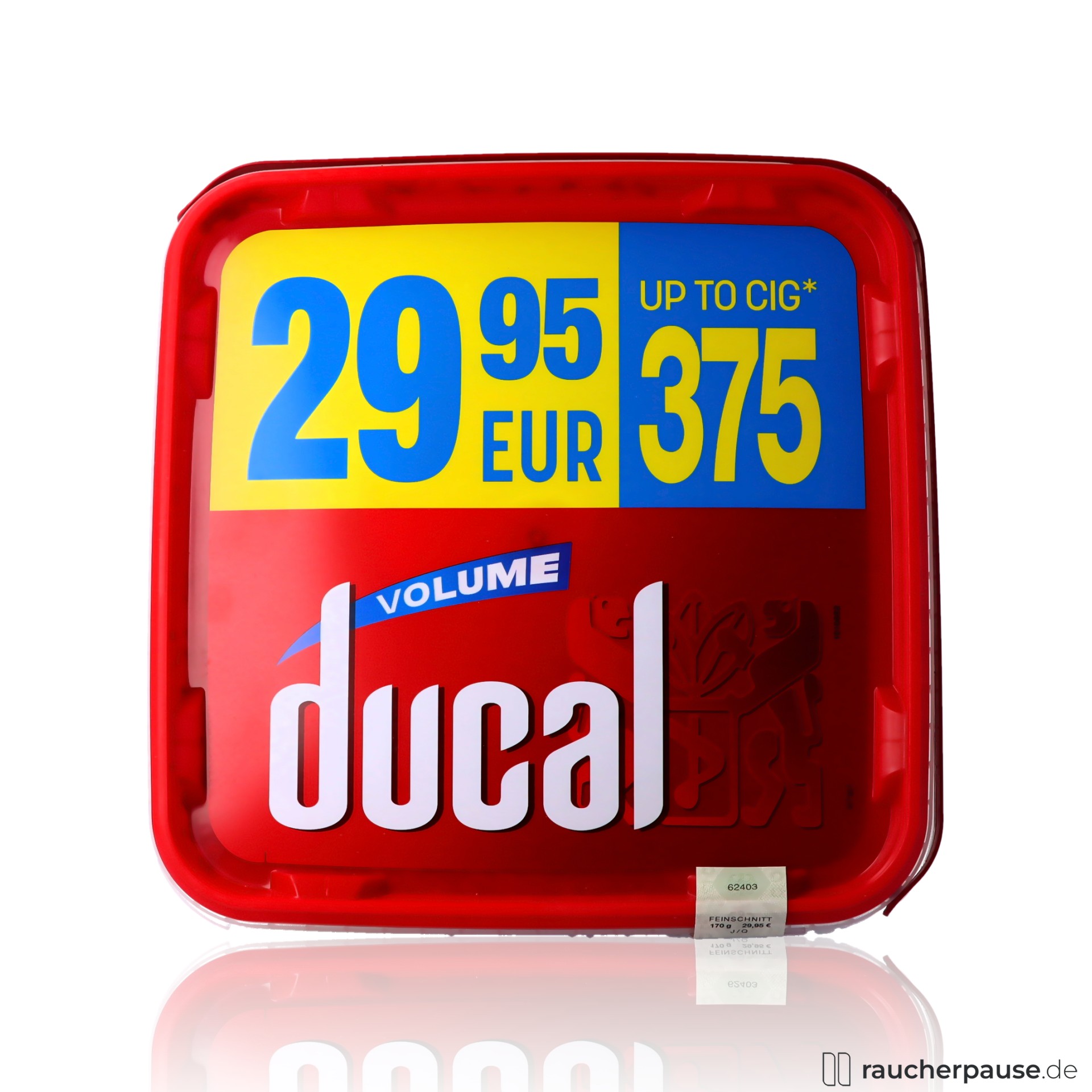 Ducal Red Volumentabak | Mega Eimer 170g | American Blend | Intensiver Genuss