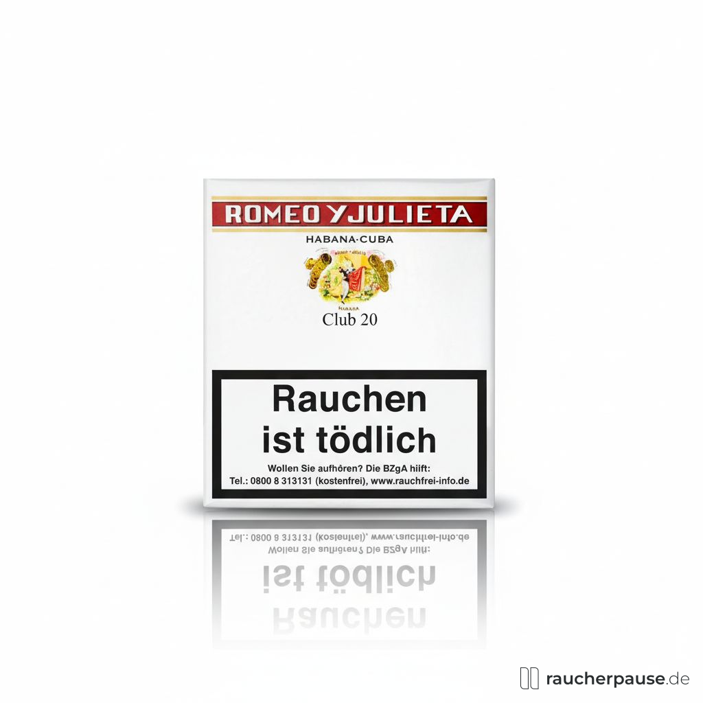 Romeo y Julieta Club Zigarillo | 20er Pack | Kubanisch, Fruchtig, Cremig, Mild