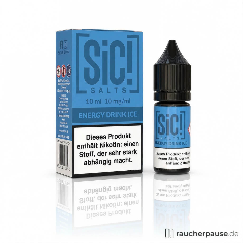 SiC! Salts Energy Drink Ice Liquid | 10 mg/ml Nikotin