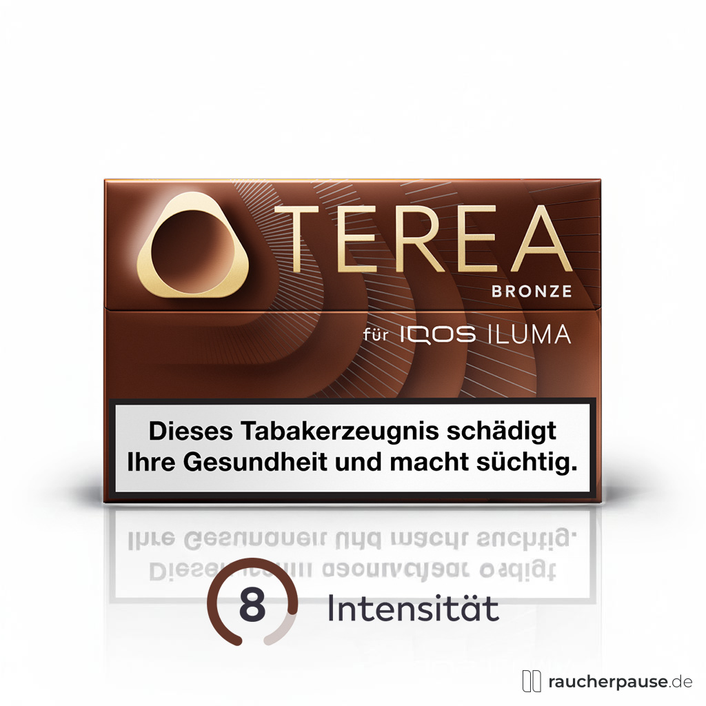 Terea Bronze Tabaksticks für IQOS Iluma | 20 Stück | Kräftiger Geschmack