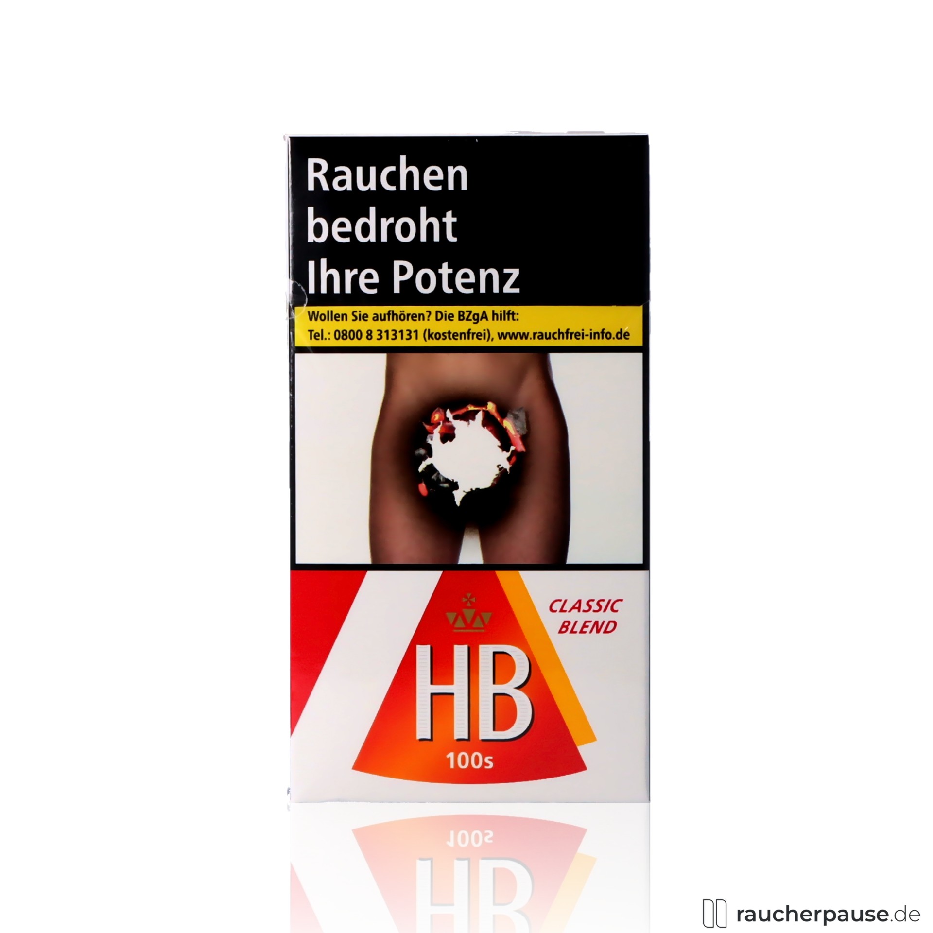 HB Classic Blend 100 Zigaretten | 20 Stk. pro Packung | Long Size Format