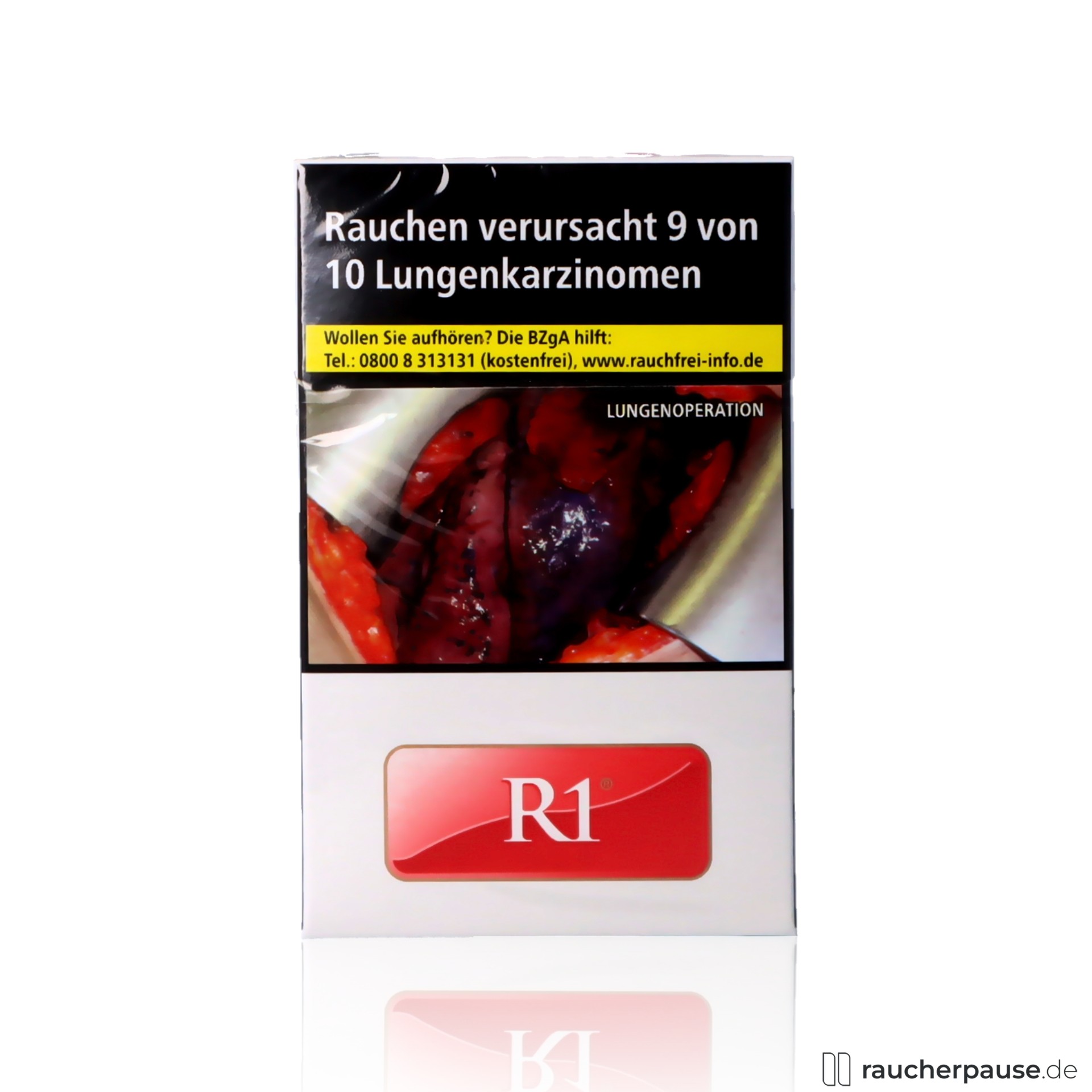 R1 Red Original Zigaretten | 20 Stk. pro Packung | Sanfter American Blend Geschmack