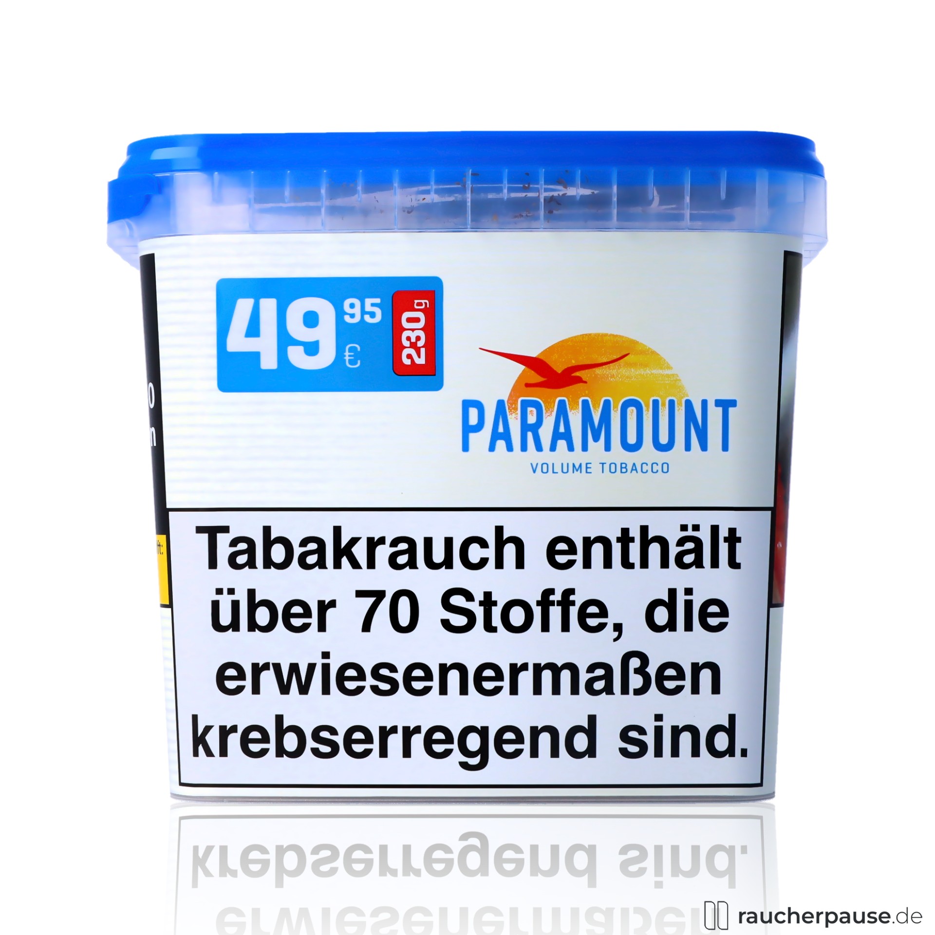 Paramount Blue Volumentabak | 230g Giga Box | American Blend | Ergiebig & Mild