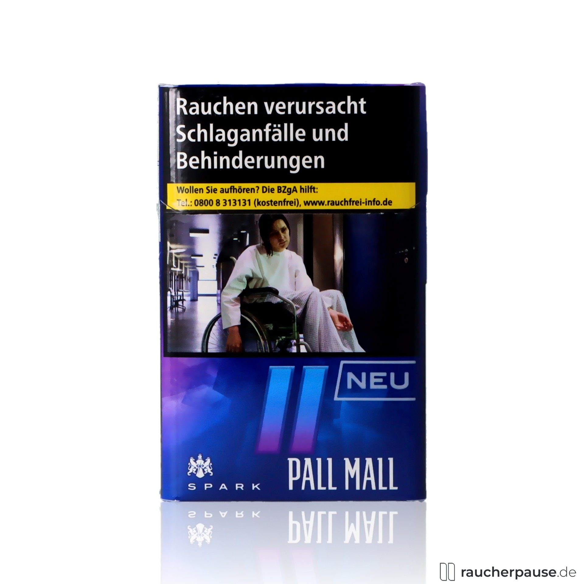 Pall Mall Spark OP Zigaretten | 20 Stk. pro Packung | Aktivkohlefilter & American Blend