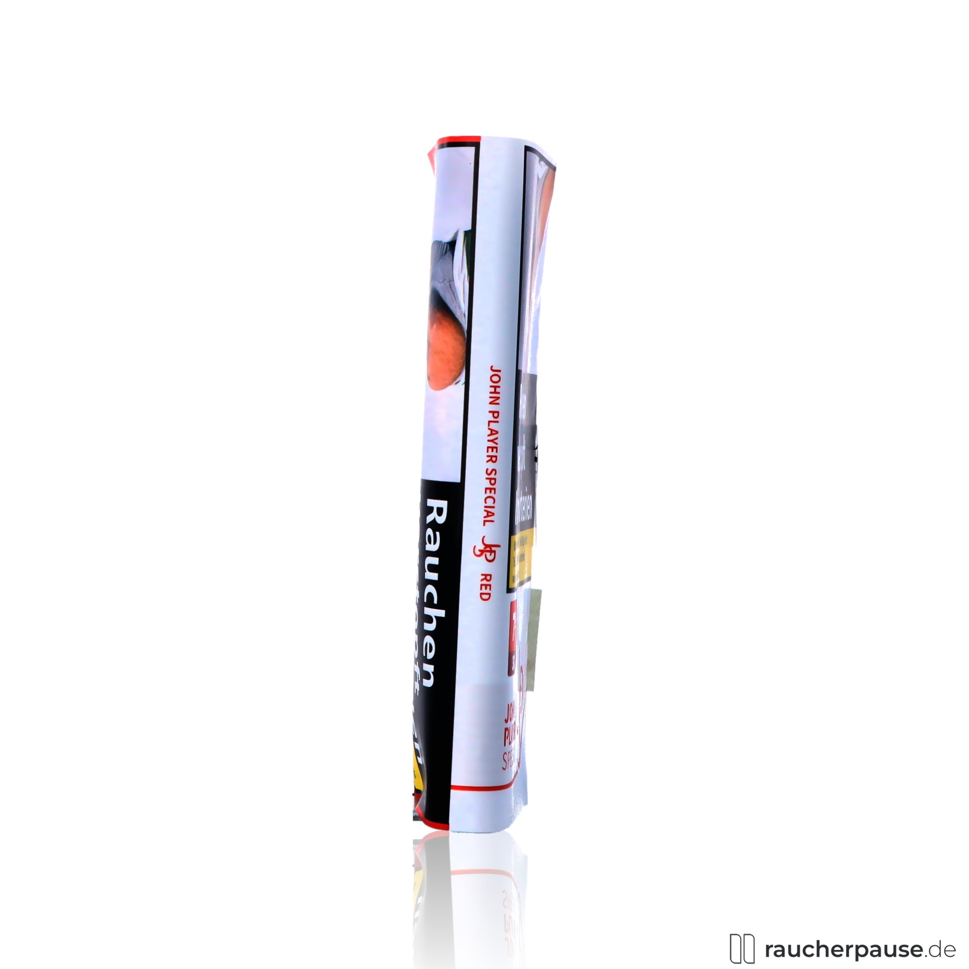 jps red tabak 30g pouch american blend kraeftig wuerzig , packshot seitlich