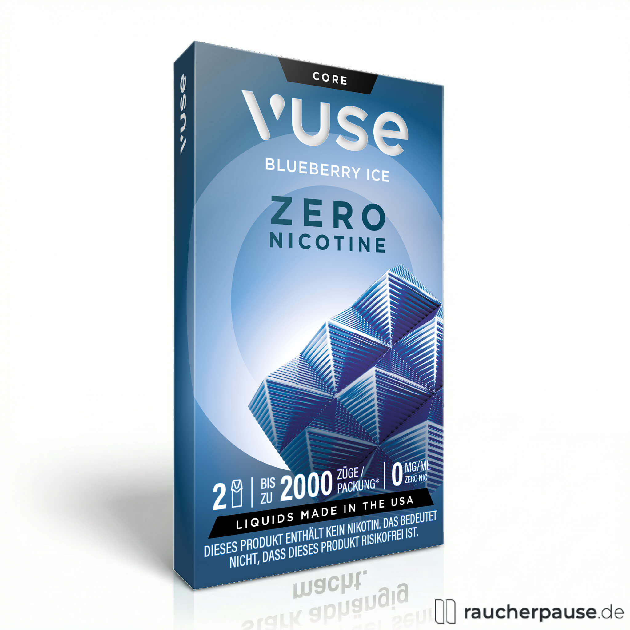 Vuse Blueberry Ice Prefilled Pods | 2 Stück | nikotinfrei