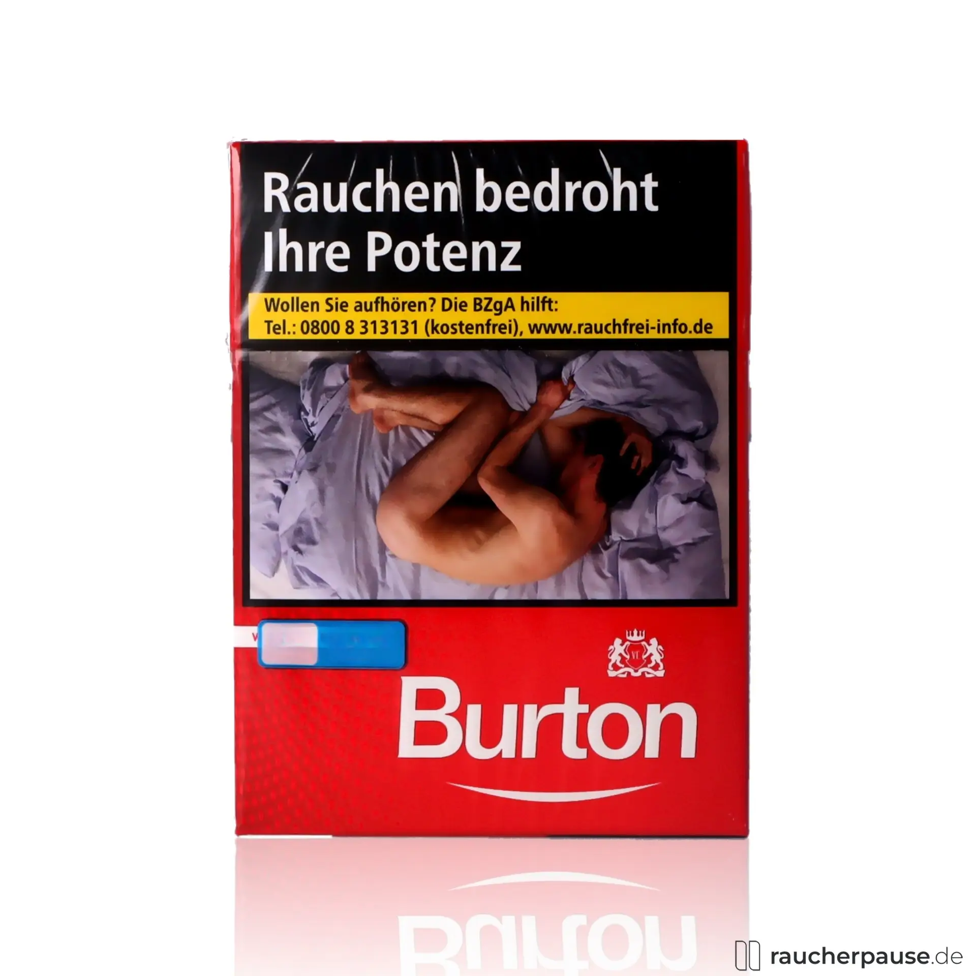 Burton Red Maxi Pack Zigaretten | 29 Stk. pro Packung | American Blend King-Size