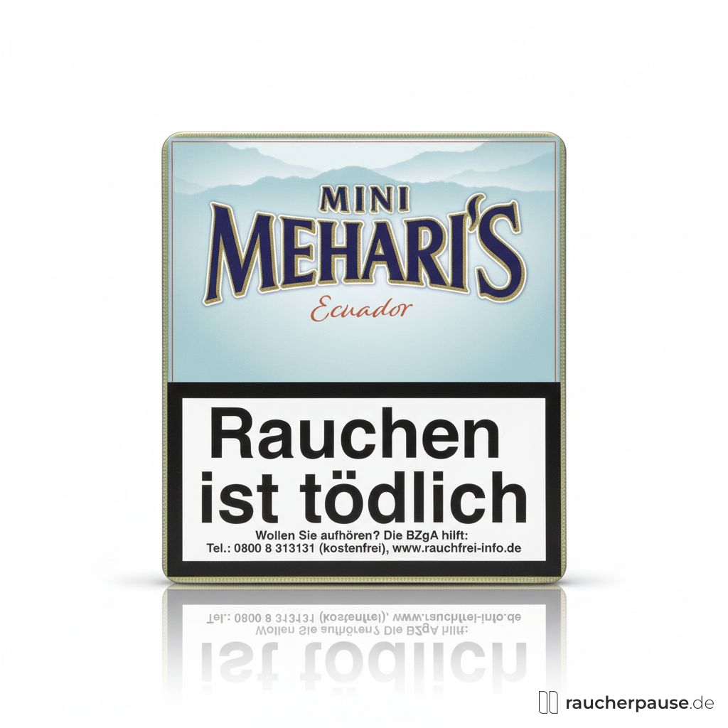Agio Meharis Mini Ecuador Cigarillos | 20er Pack | Holzig-Süß | Ohne Filter Agio Meharis Mini Ecuador Cigarillos | 20er Pack | Holzig-Süß | Ohne Filter
