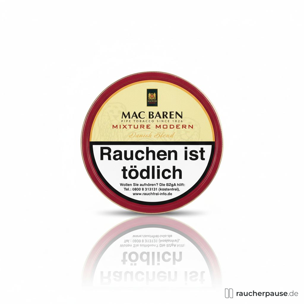 Mac Baren Mixture Modern Tabak | 100g Dose | Virginia, Burley, Modern Cavendish