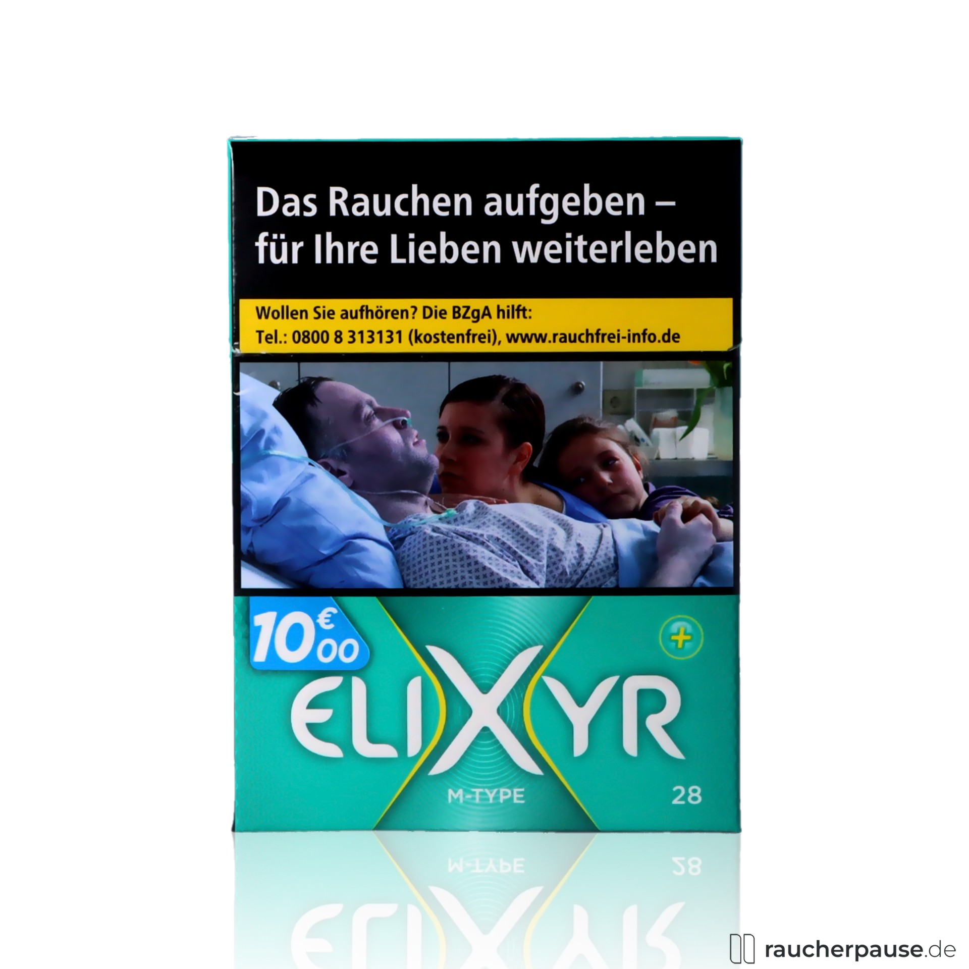 Elixyr Plus M-Type Zigaretten | 28 Stk. pro Packung | Flow Filter für individuelles Raucherlebnis