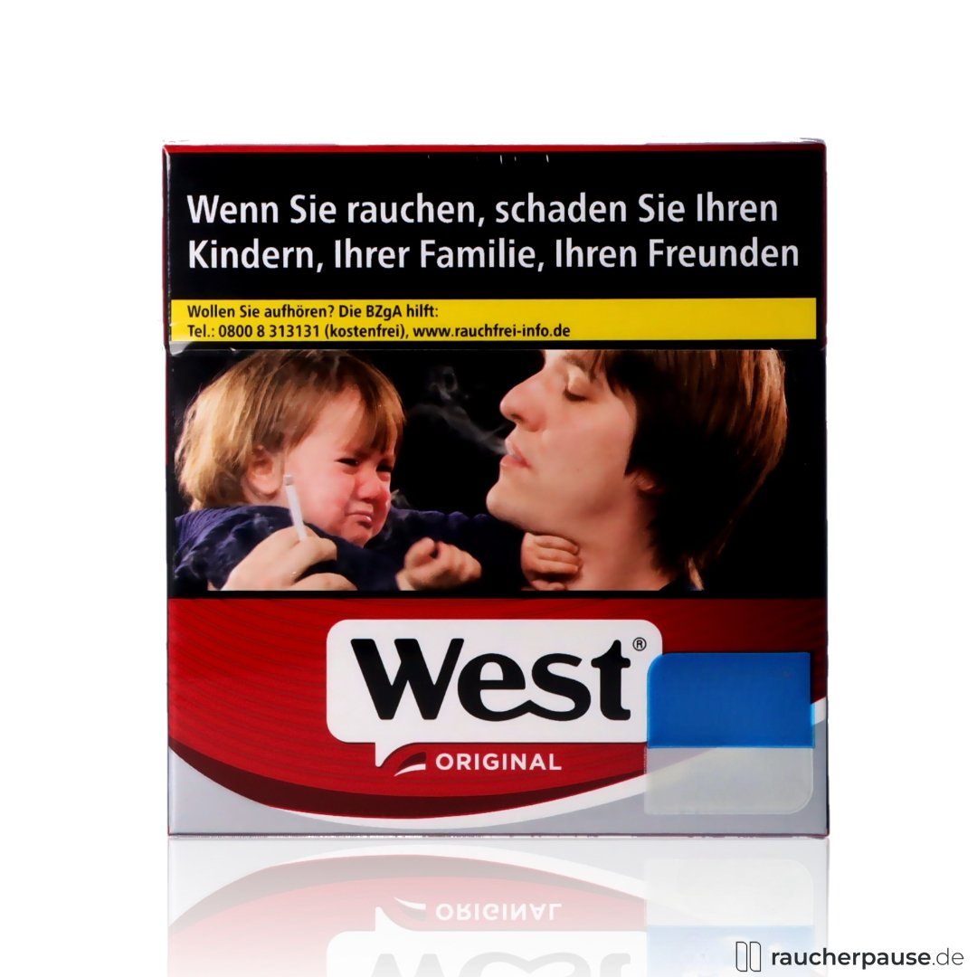 West Red Hercules Zigaretten | 50 Stk. pro Packung | Intensiver American Blend Geschmack