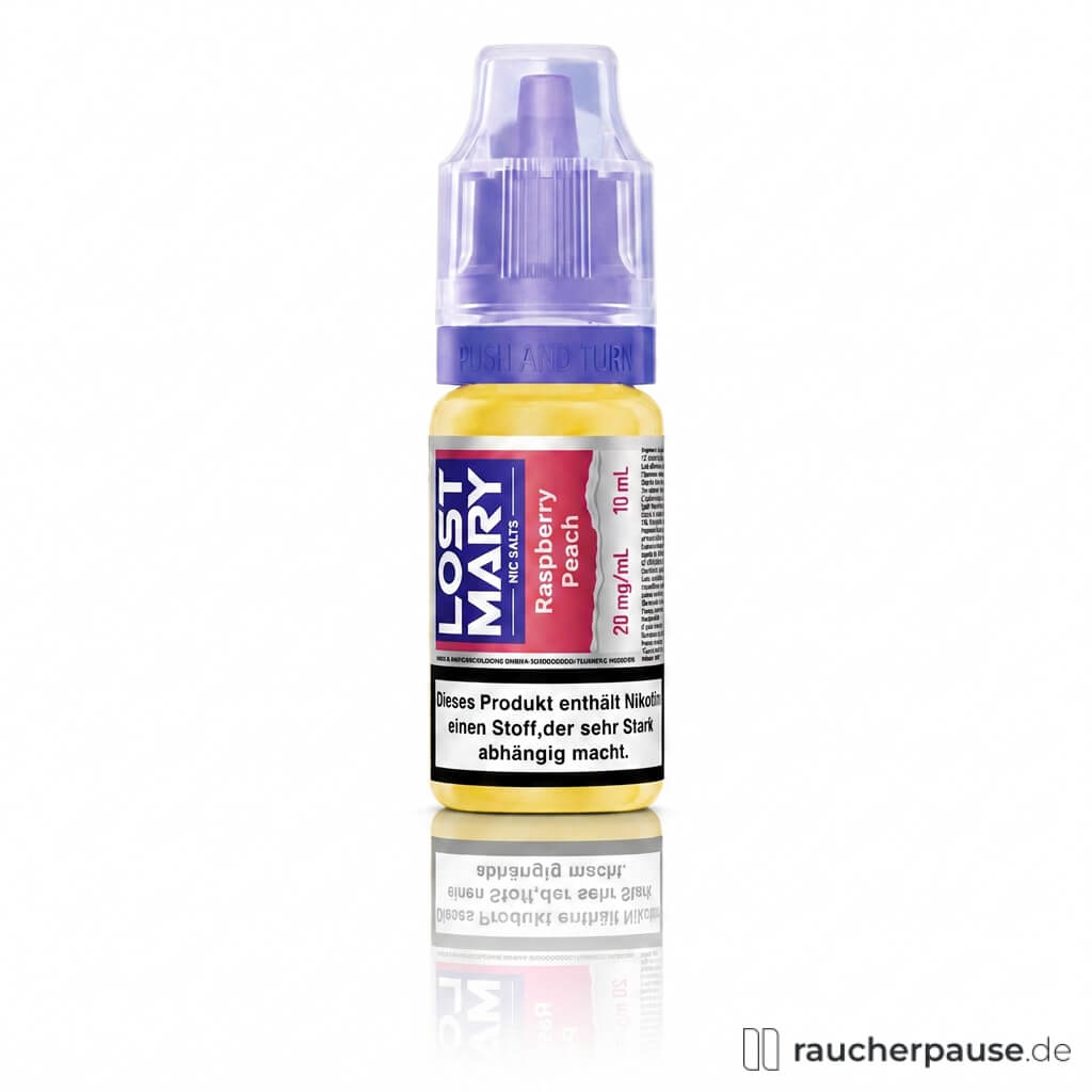 Lost Mary Liquid Raspberry Peach | 20 mg/ml Nikotin