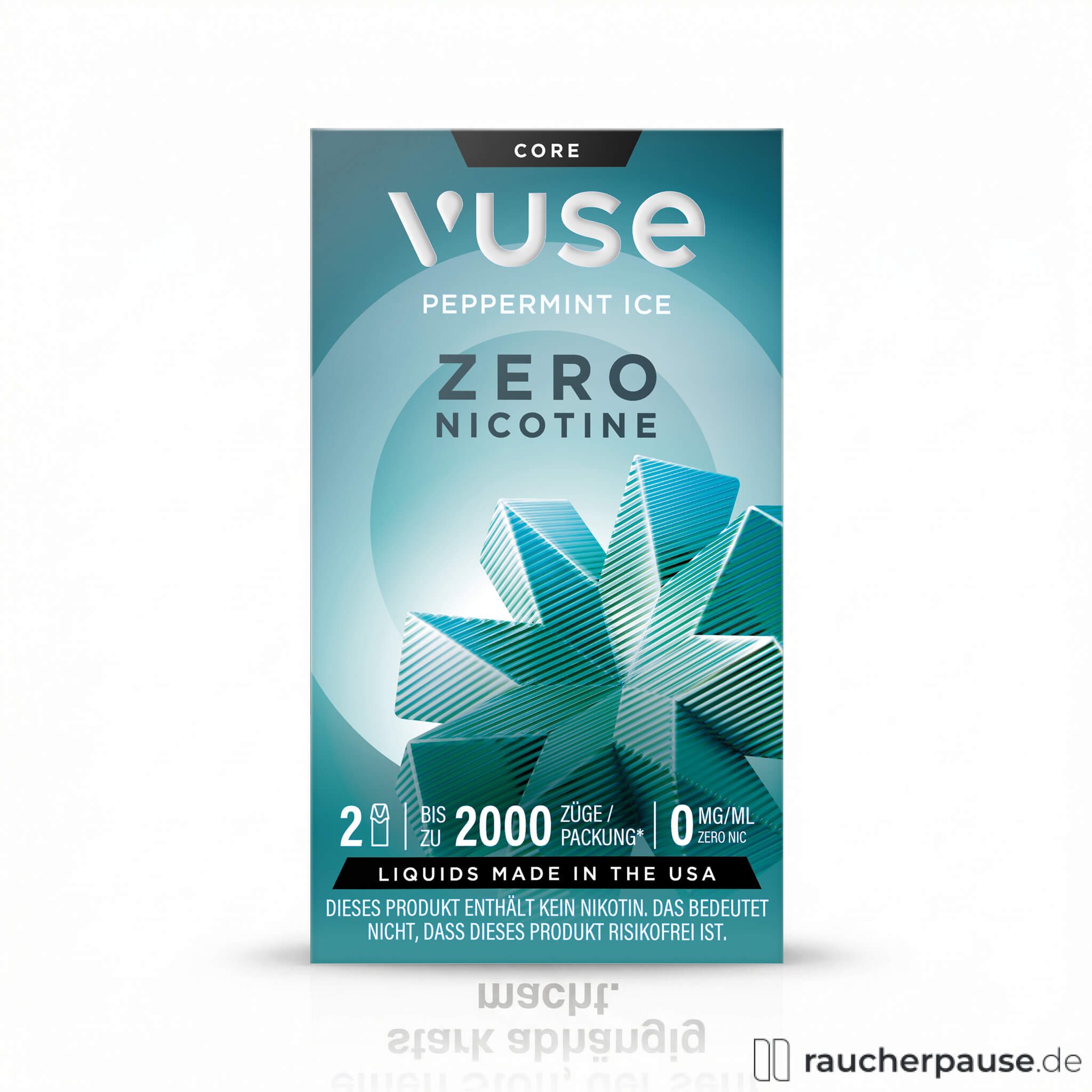 Vuse Peppermint Ice Prefilled Pods | 2 Stück | nikotinfrei