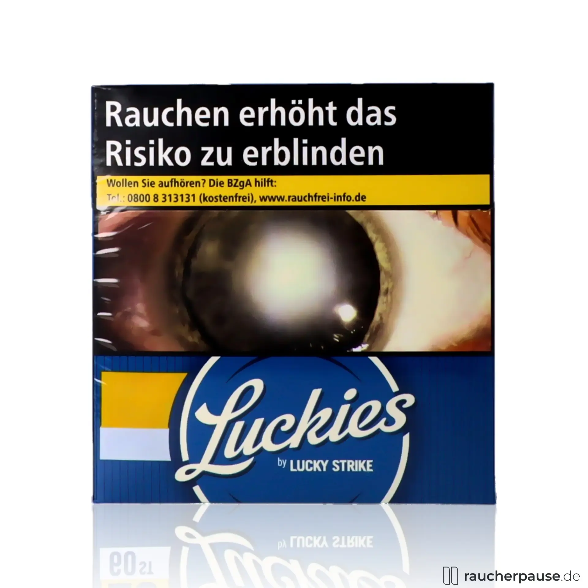 Luckies Crafted 1871 Blue Hercules Zigaretten | 58 Stk. pro Packung | American Blend