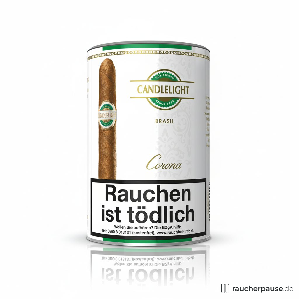 Candlelight Corona Brasil Cigarillos | 25er Dose | Brasilien, Indonesien, Dominikanisch