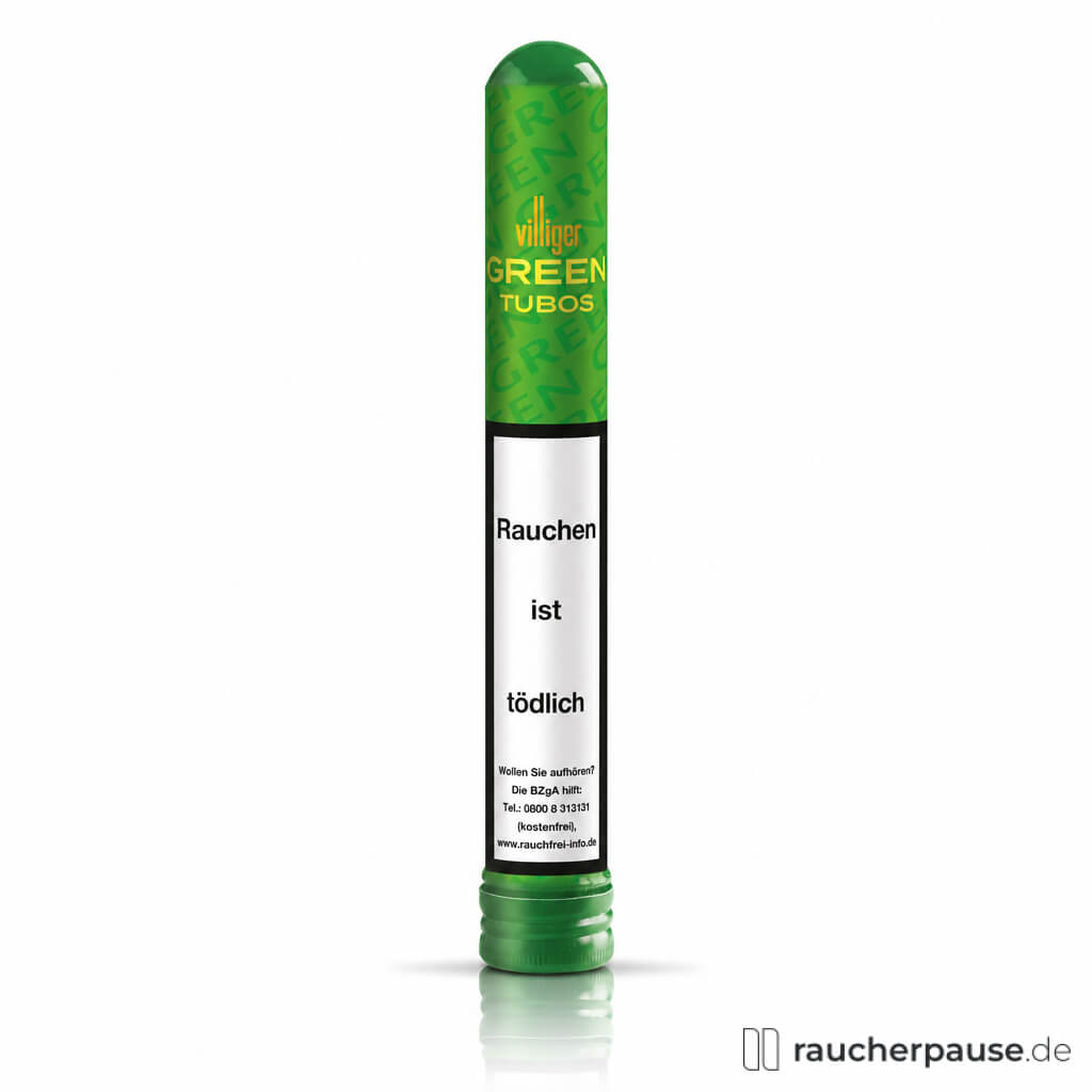 Villiger Tubos Green Cigarillos | Panatela