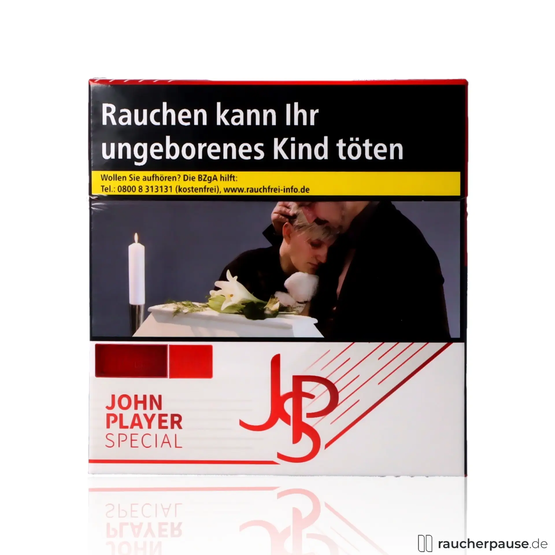 JPS Red Hercules Zigaretten | 60 Stk. pro Packung | Intensives American Blend Aroma