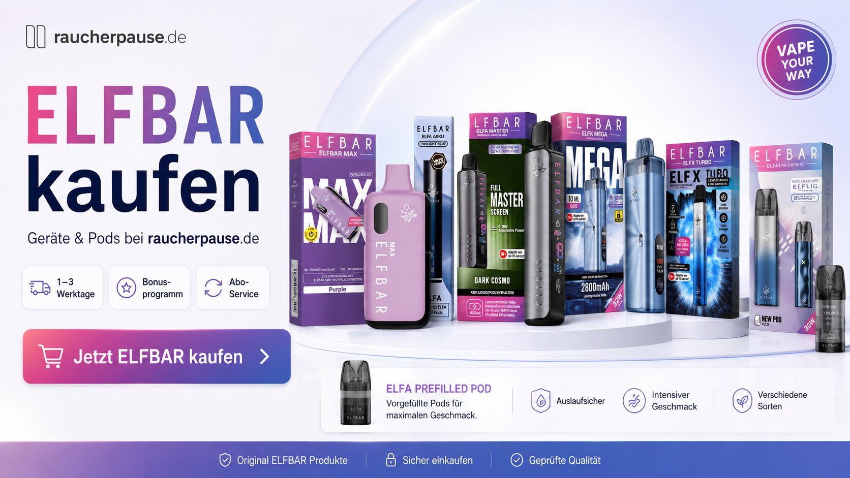 ELFBAR Vape Gerät kaufen