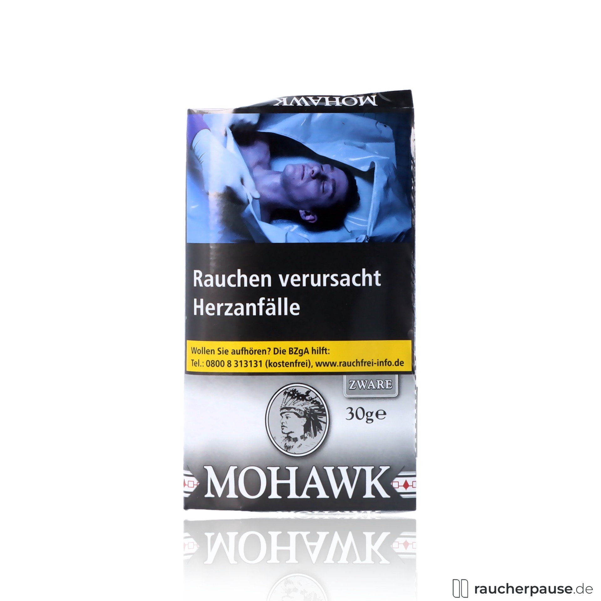 Mohawk Zware Shag Tabak | 30g Feinschnitt | Kräftig & Würzig