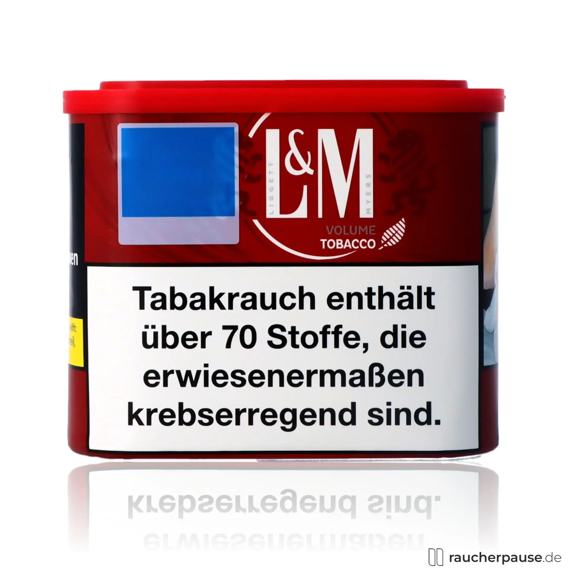 L&M Red L Volumentabak | 41g Dose | American Blend | Würziges Aroma