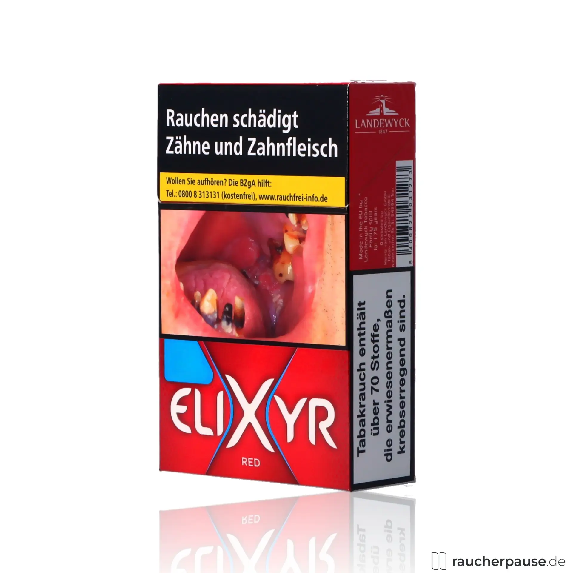 Elixyr Red Zigaretten | 20 Stk. pro Packung King Size