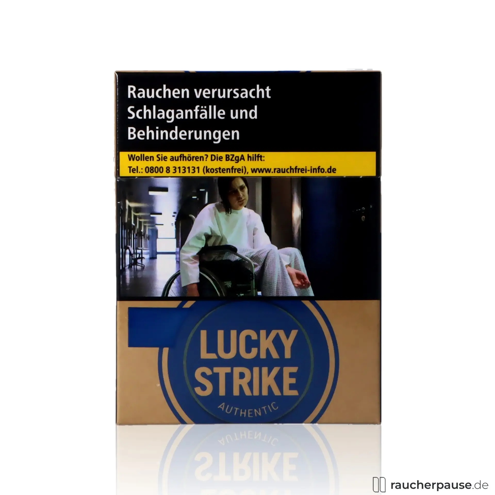 Lucky Strike Authentic Blue Giga Zigaretten | 22 Stk. pro Packung | Ohne Zusätze