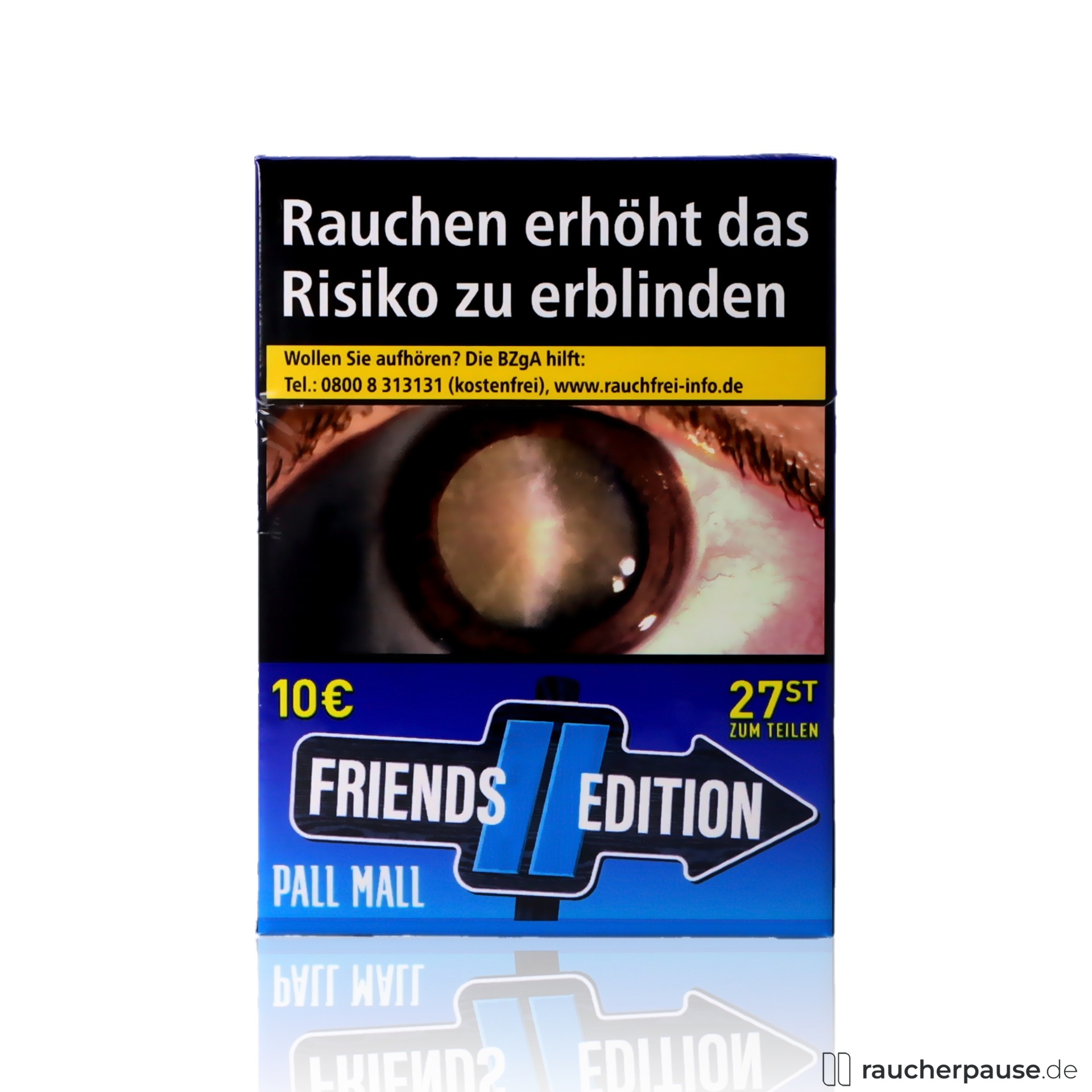 Pall Mall Blue Giga Zigaretten | 27 Stk. pro Packung | American Blend mit mildem Aroma Pall Mall Blue Giga Zigaretten | 27 Stk. pro Packung | American Blend mit mildem Aroma