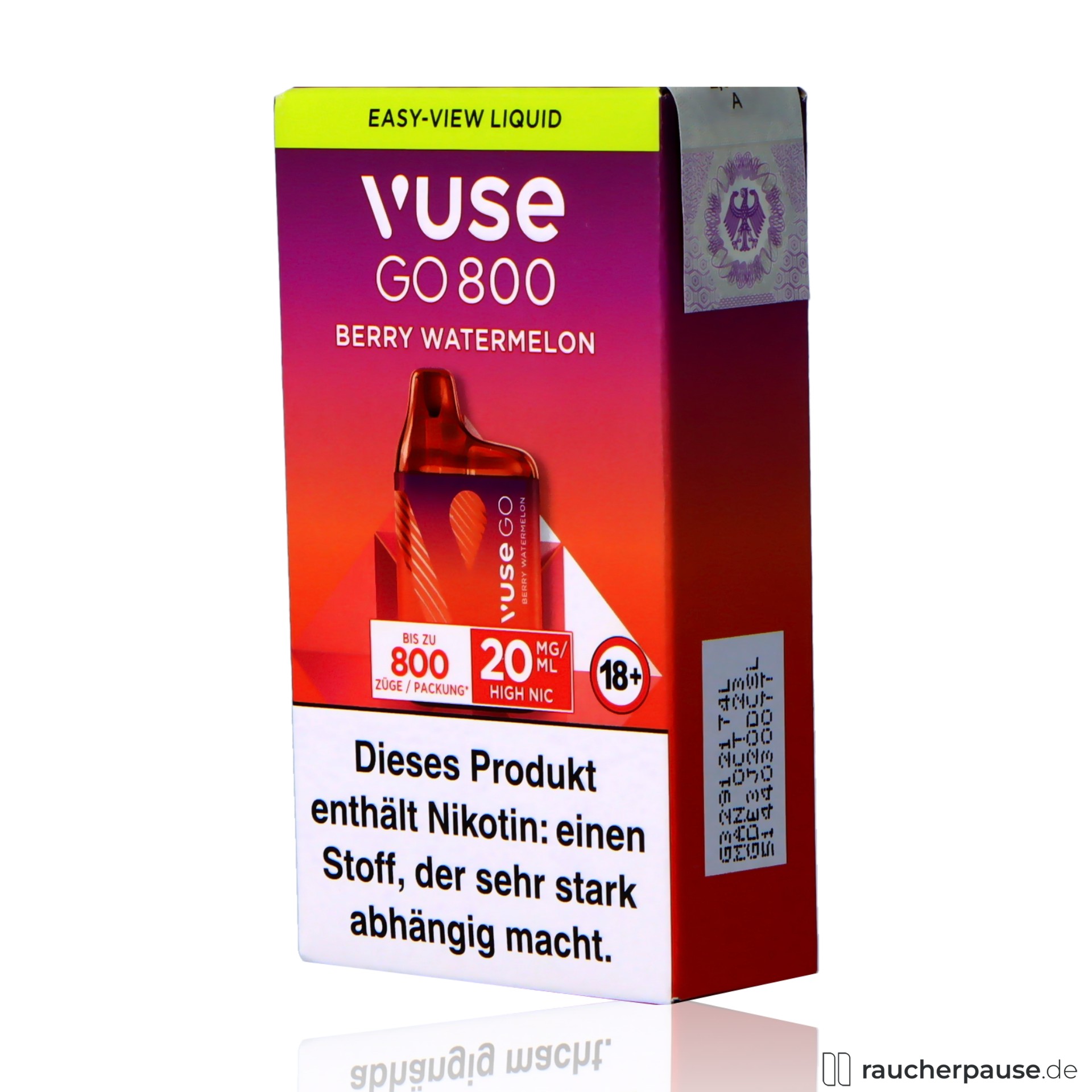 Vuse Go Box Berry Watermelon fruchtiger Mix ab 9,90 Vuse Go Box Berry Watermelon fruchtiger Mix ab 9,90