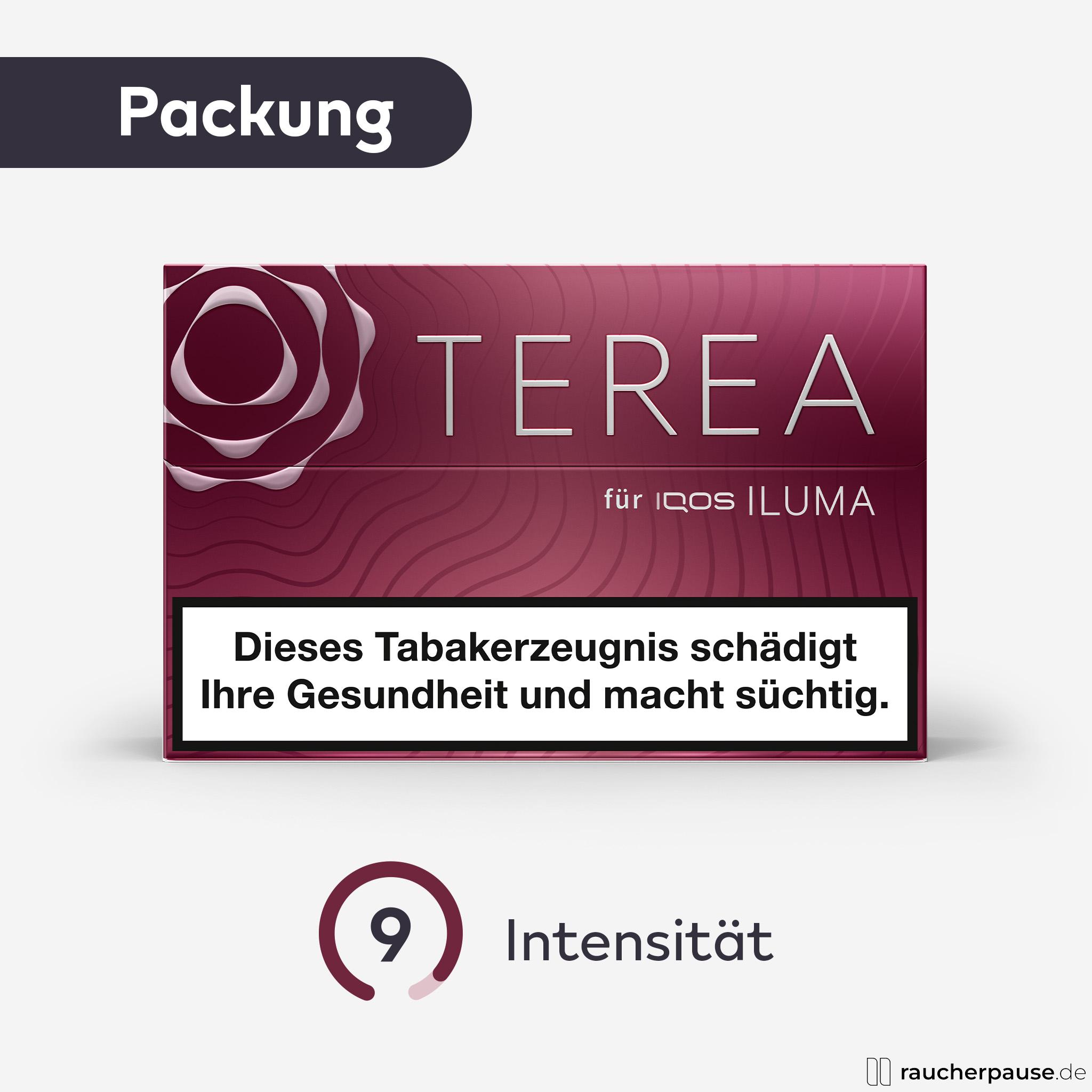 Terea Russet Tabaksticks für IQOS Iluma | 20 Stück | Intensiver Geschmack