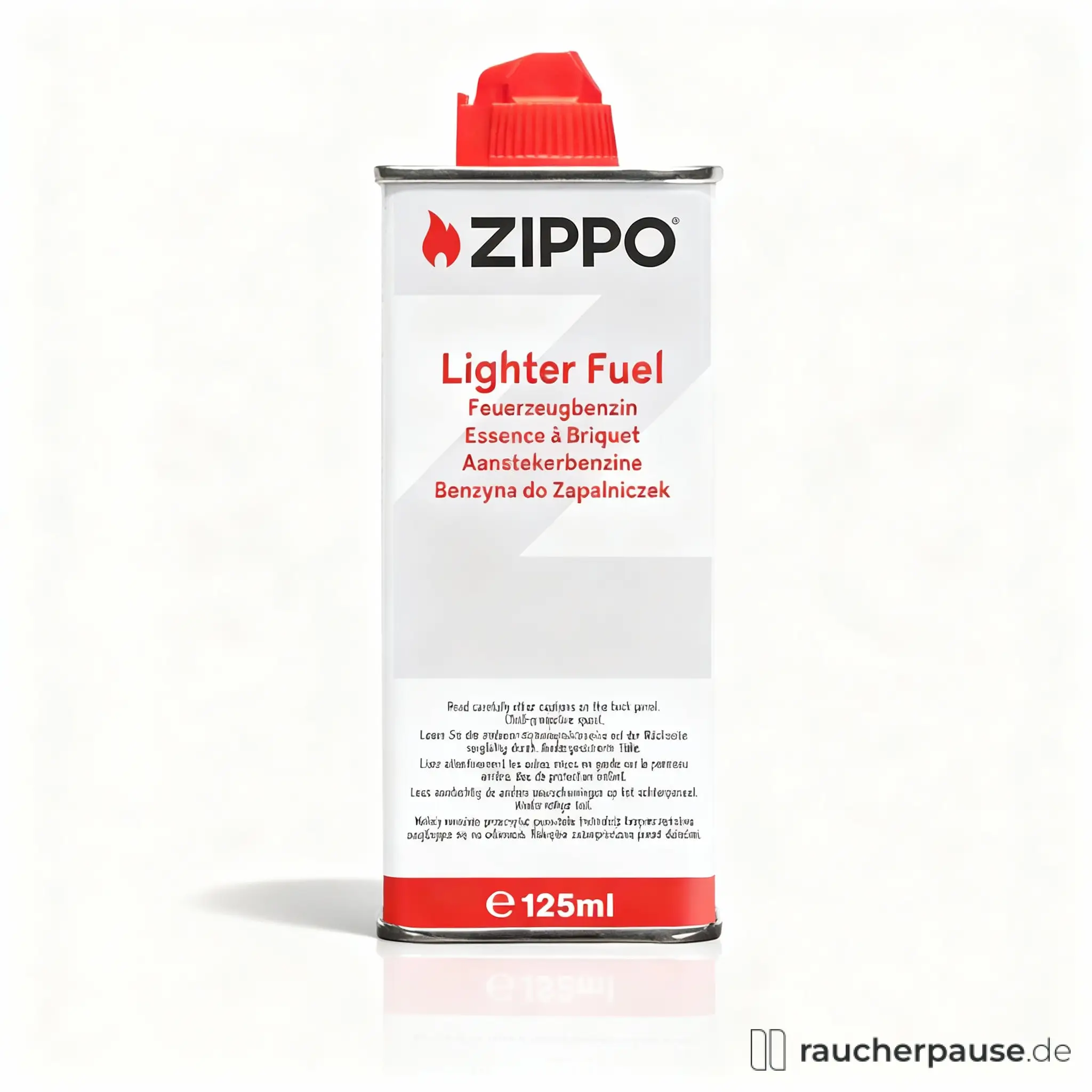 Original Zippo Feuerzeugbenzin | 125 ml | Für Zippo Feuerzeuge & Handwärmer