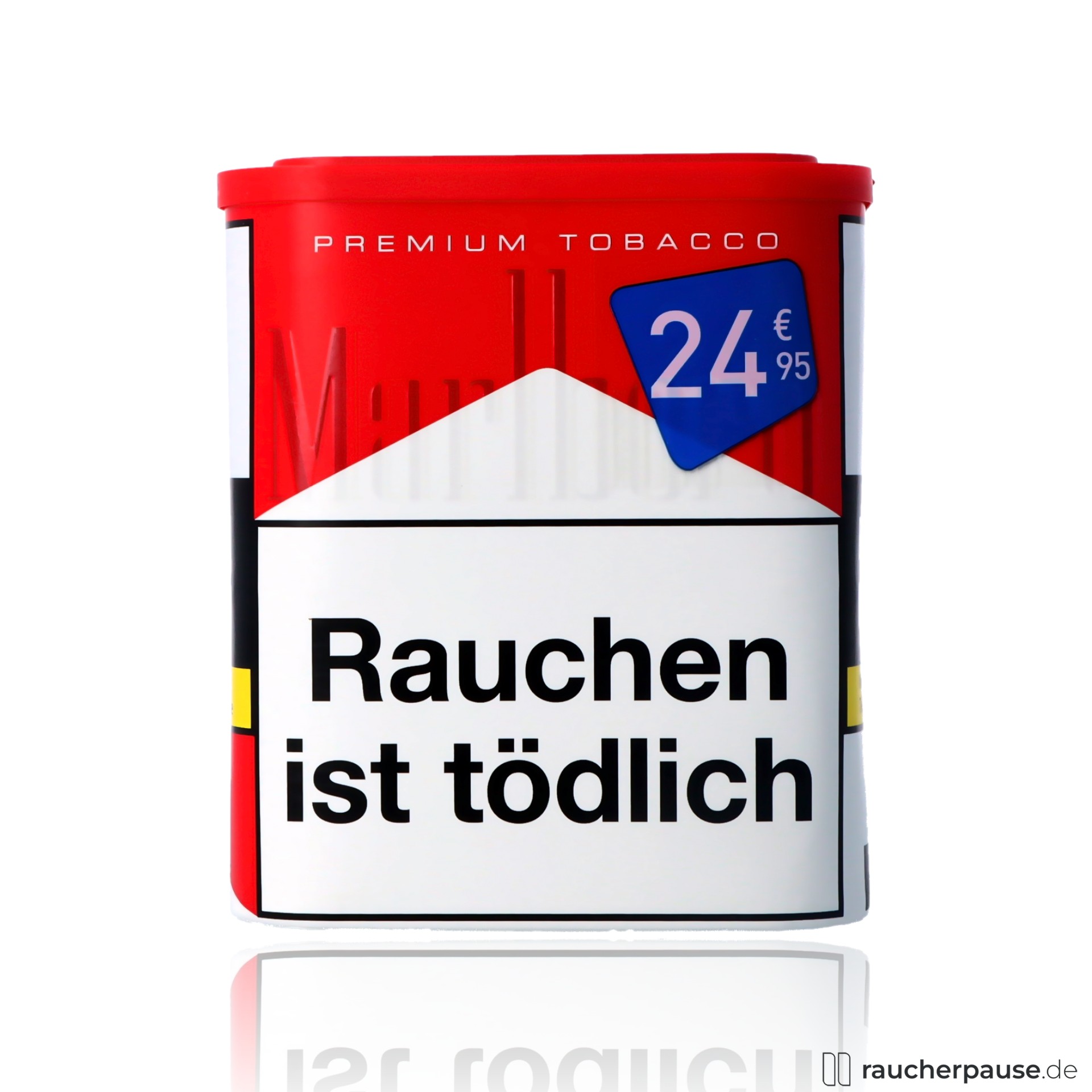 Marlboro Premium Red L Tabak | 103g Dose | American Blend | Stark & Würzig