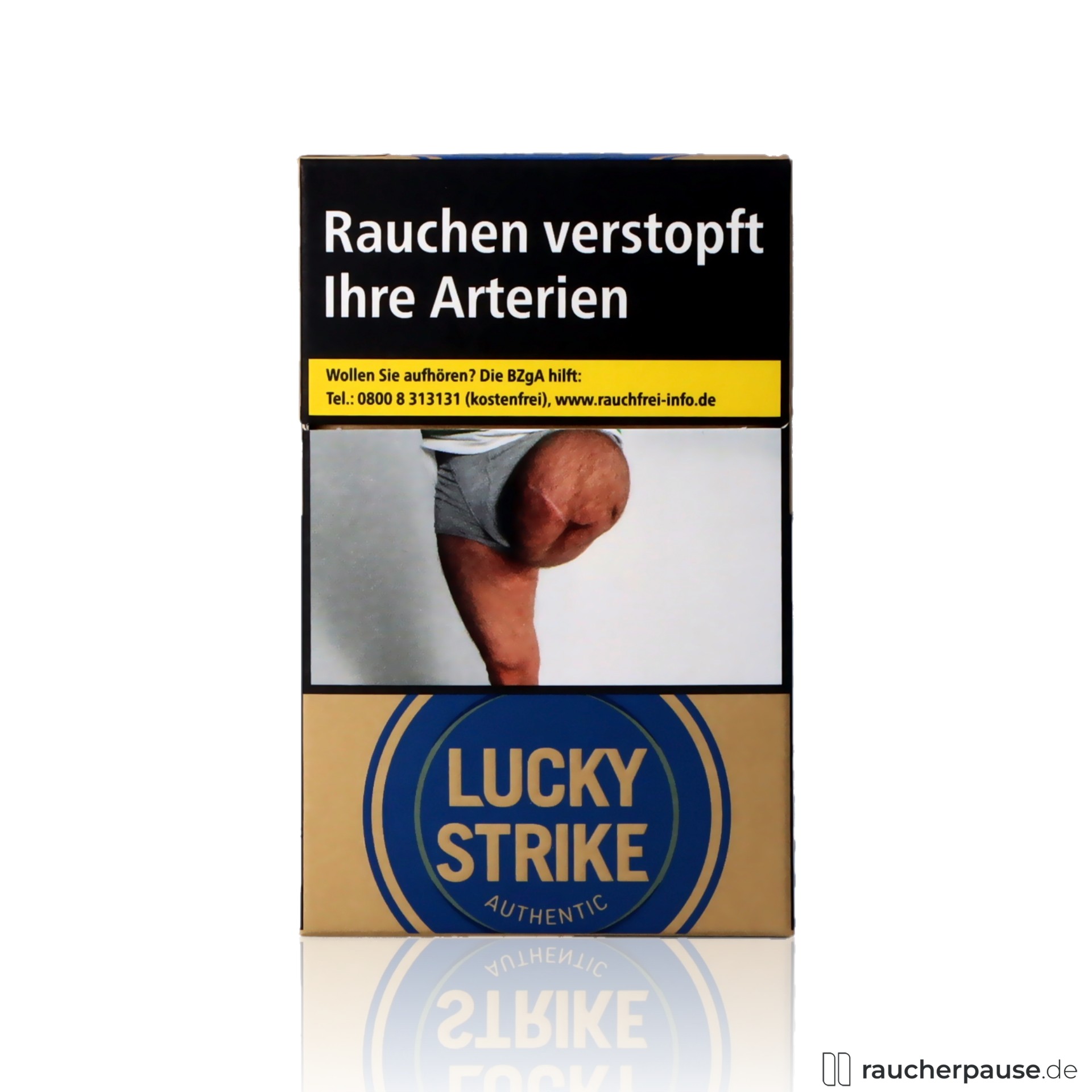 Lucky Strike Authentic Blue Zigaretten | 20 Stk. pro Packung | Ohne Zusätze Lucky Strike Authentic Blue Zigaretten | 20 Stk. pro Packung | Ohne Zusätze
