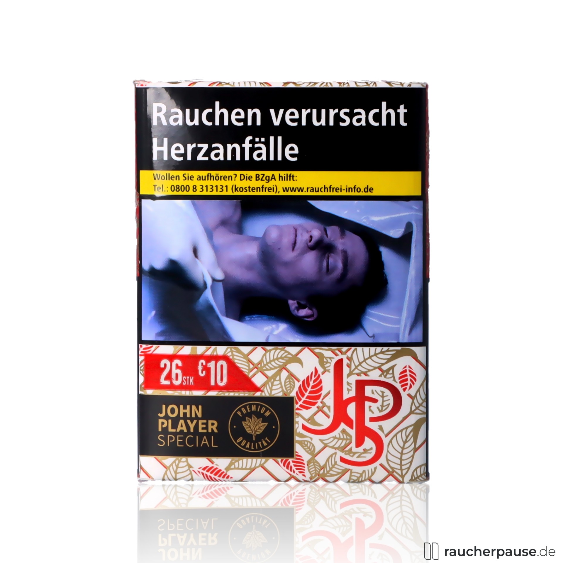 JPS Red XXXXL Zigaretten | 26 Stk. pro Packung | Kräftiger American Blend Geschmack