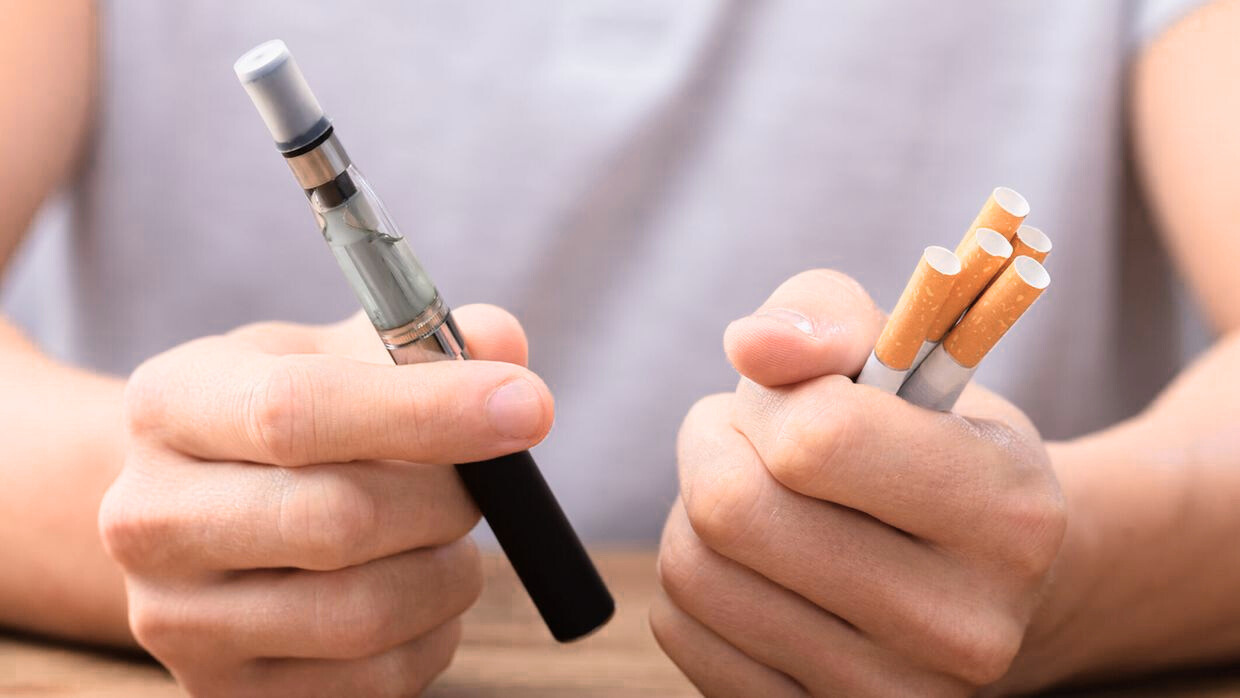 Zigarette vs Vape