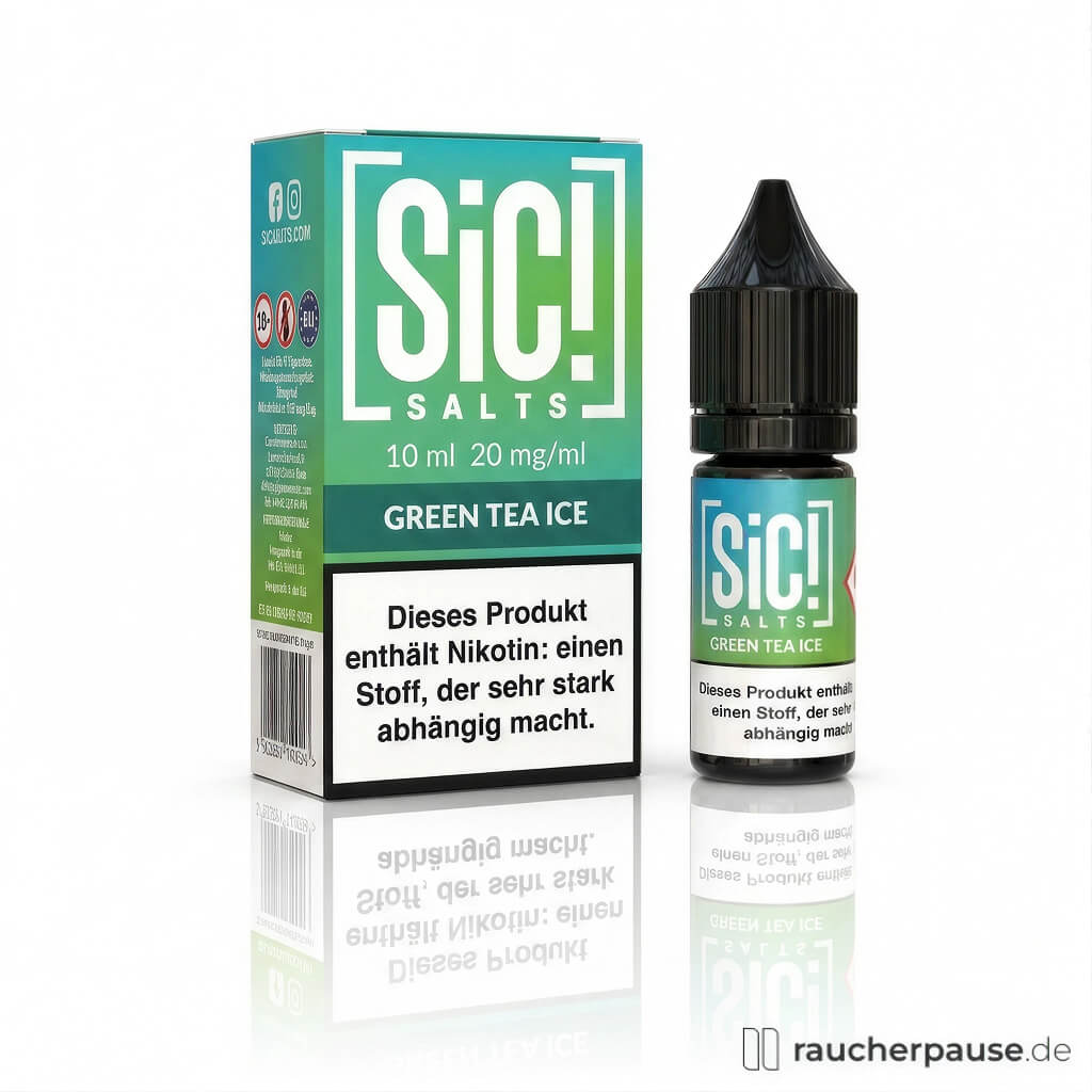 SiC! Salts Green Tea Ice Liquid | 20 mg/ml Nikotin