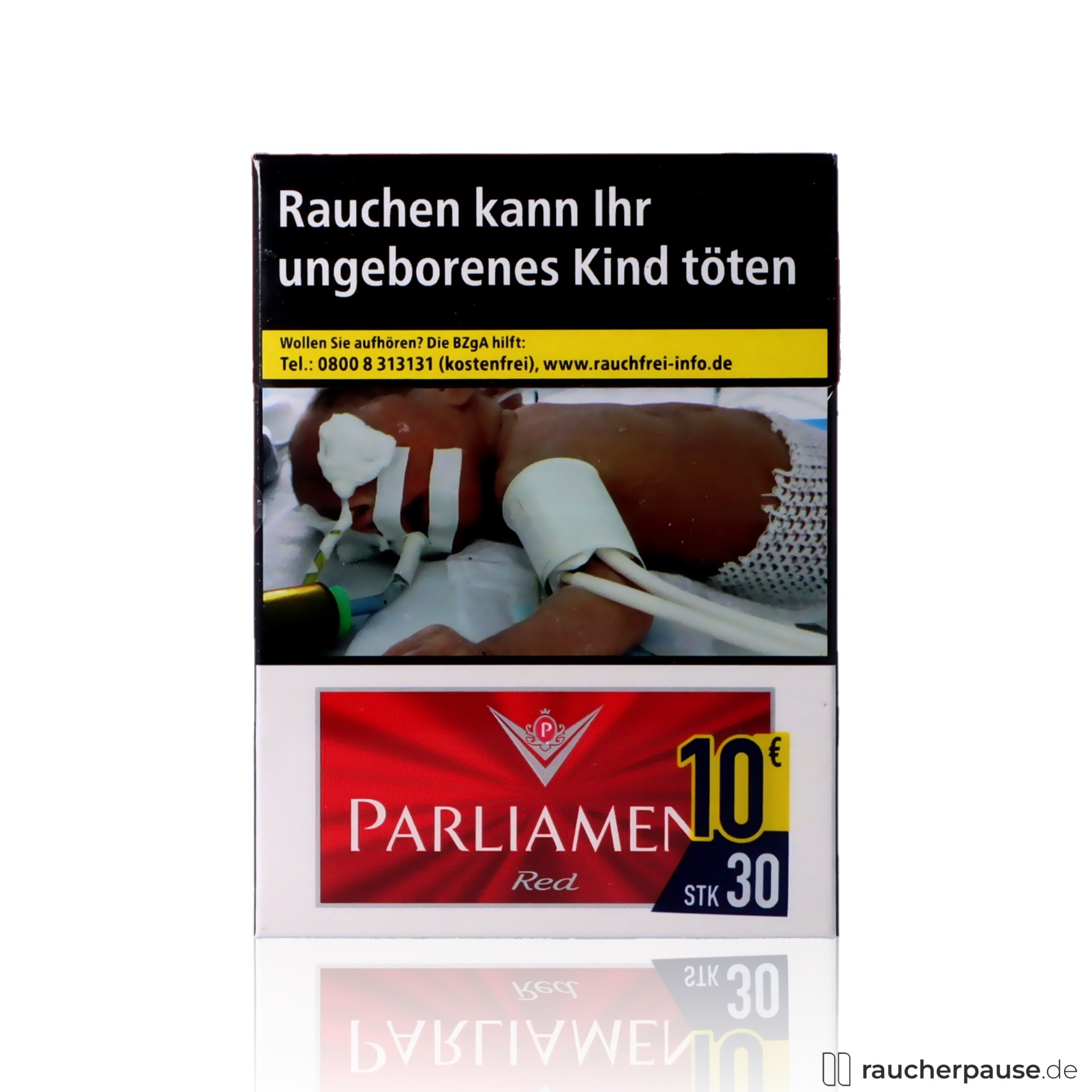 Parliament Red 2XL Zigaretten | 30 Stk. pro Packung | Intensives Aroma & Recessed Filter
