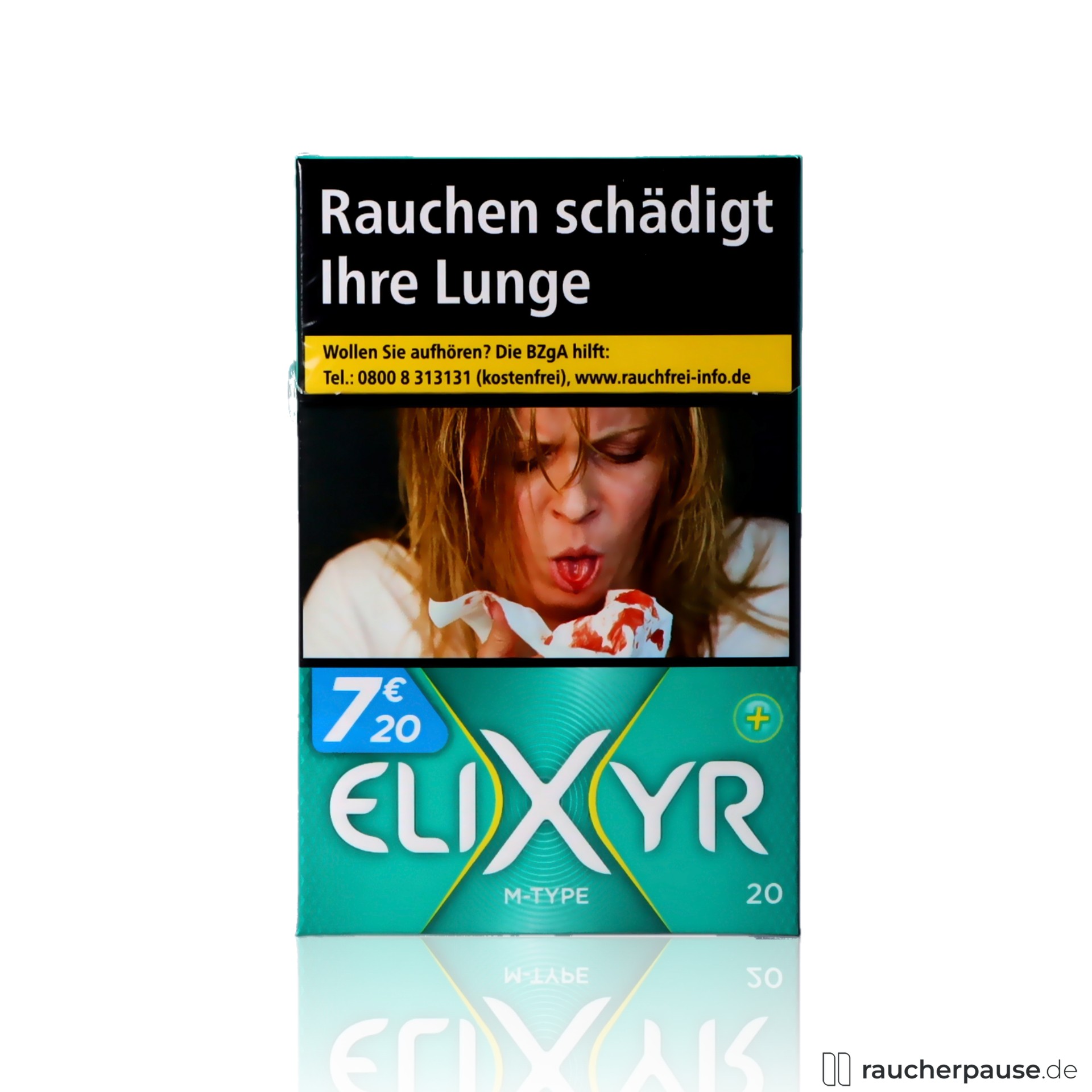 Elixyr+ Zigaretten | 20 Stk. pro Packung | Flow-Filter für intensiven Geschmack