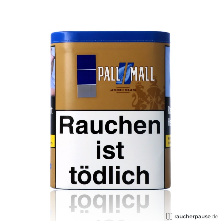 Pall Mall Authentic Blau XL | Volumentabak 75g Dose | Ohne Aromazusätze
