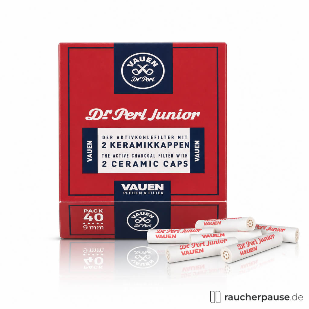 VAUEN Dr. Perl junior Aktivkohlefilter Jubox Keramik | 40 Stück