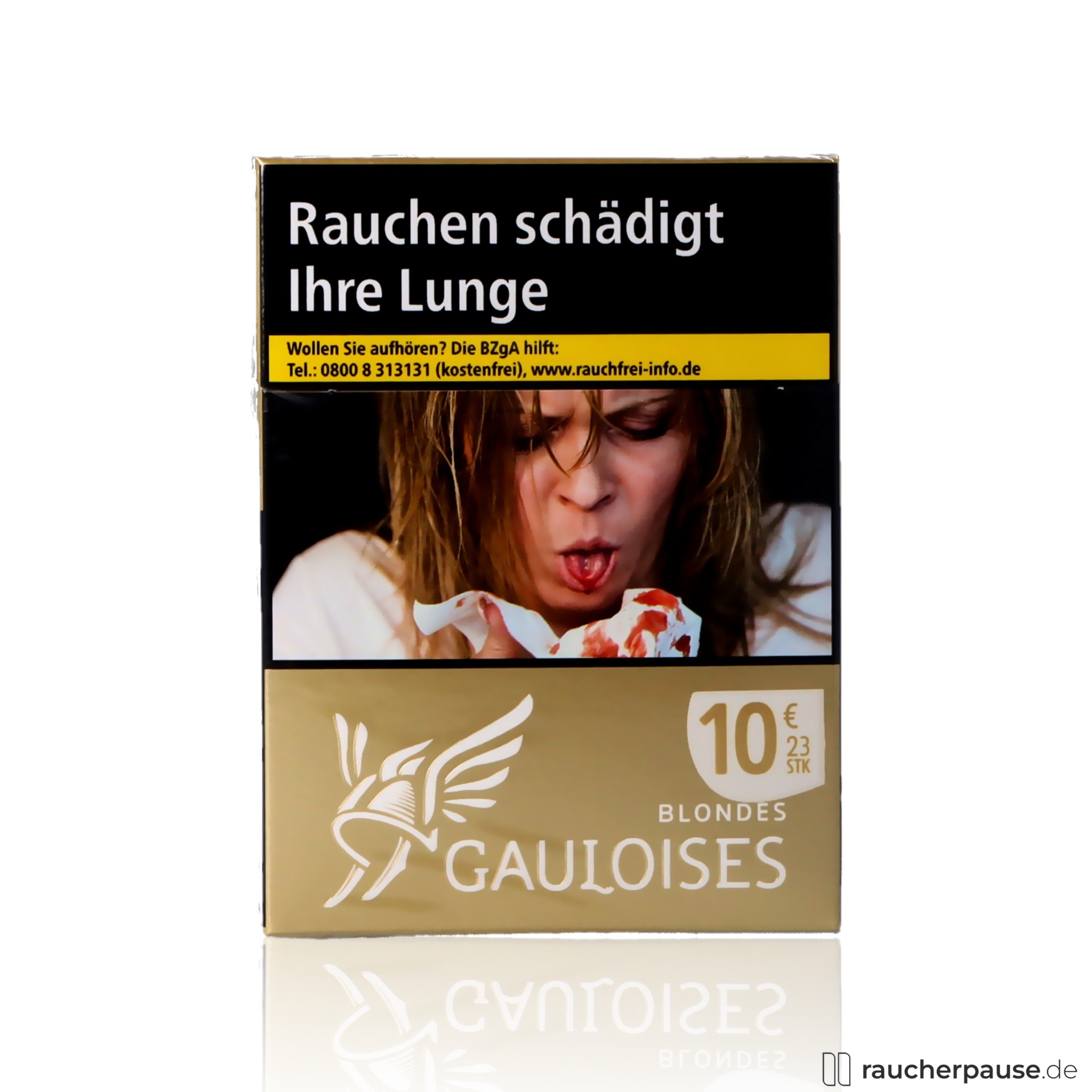 Gauloises Gold Mega Zigaretten | 23 Stk. pro Packung | King Size | Mild-Würzig Gauloises Gold Mega Zigaretten | 23 Stk. pro Packung | King Size | Mild-Würzig
