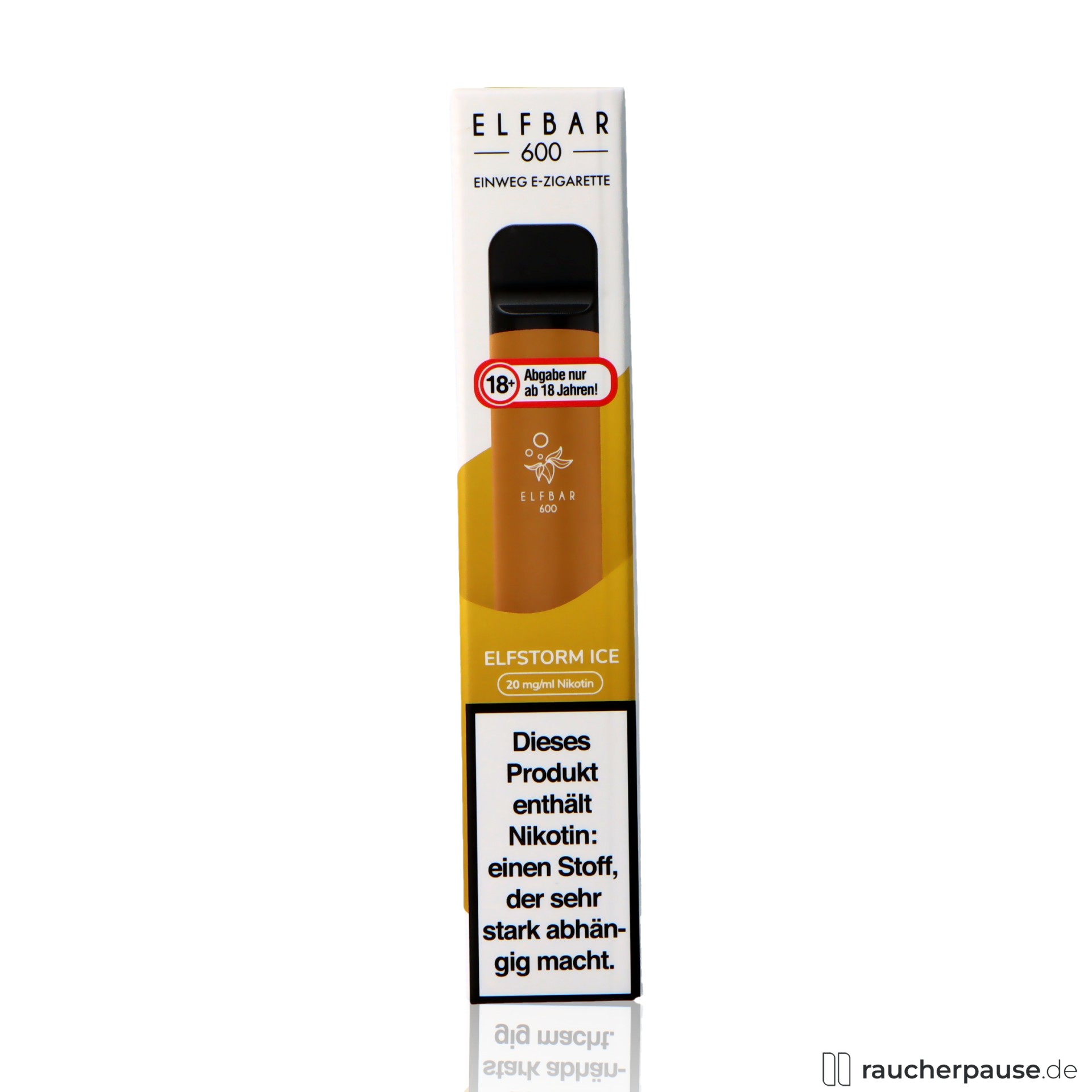 ELFBAR E-Shisha Elfstorm Ice | Nikotinfrei | Einweg E-Zigarette | Energydrink-Aroma