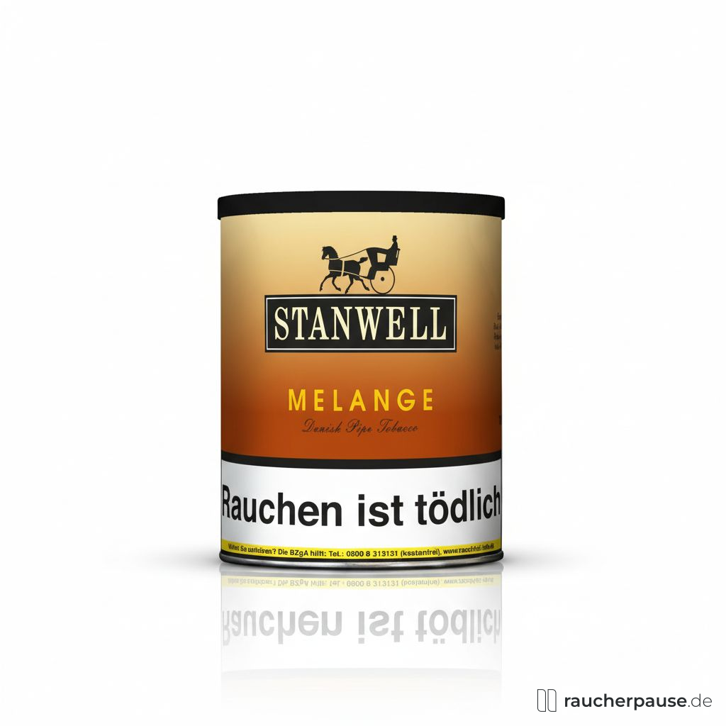 Stanwell Melange Pfeifentabak | 125g Dose | Leicht & Aromatisch mit Vanille & Aprikose