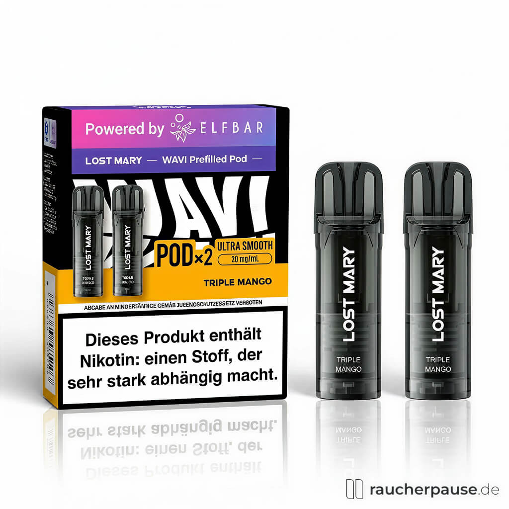 Lost Mary Wavi Pods Triple Mango | 20 mg/ml Nikotinsalz