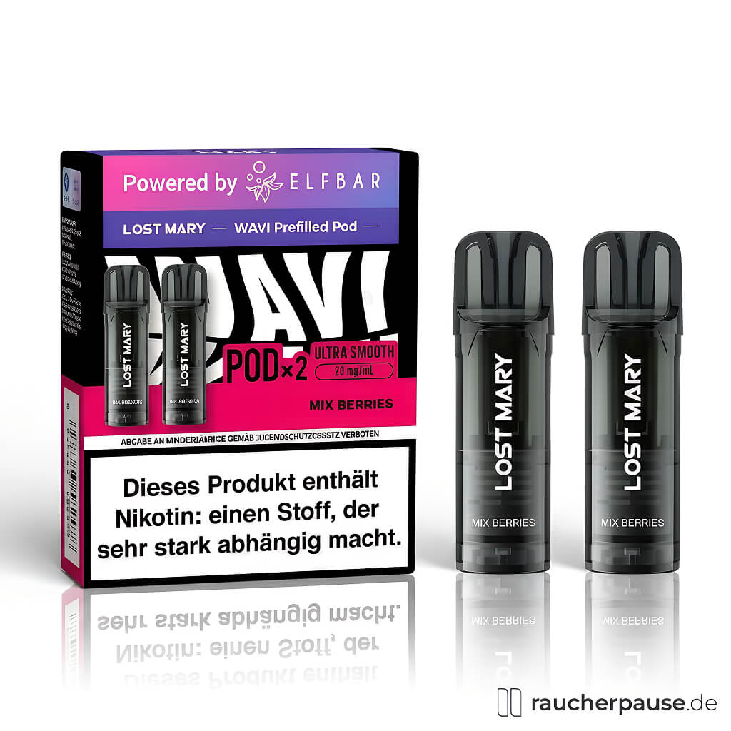 Lost Mary Wavi Pods Mix Berries | 20 mg/ml Nikotin