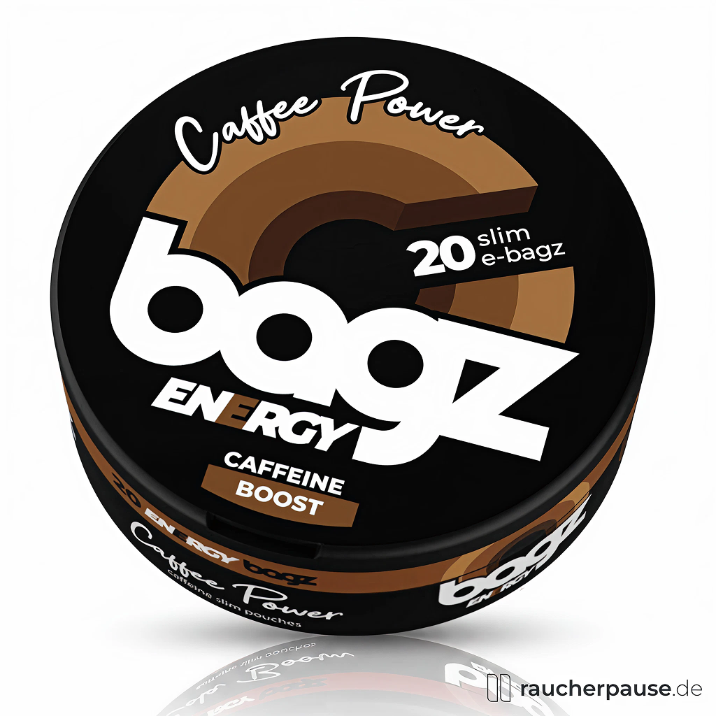 BAGZ Energy Coffee Power Koffein Pouches mit Kaffee-Geschmack