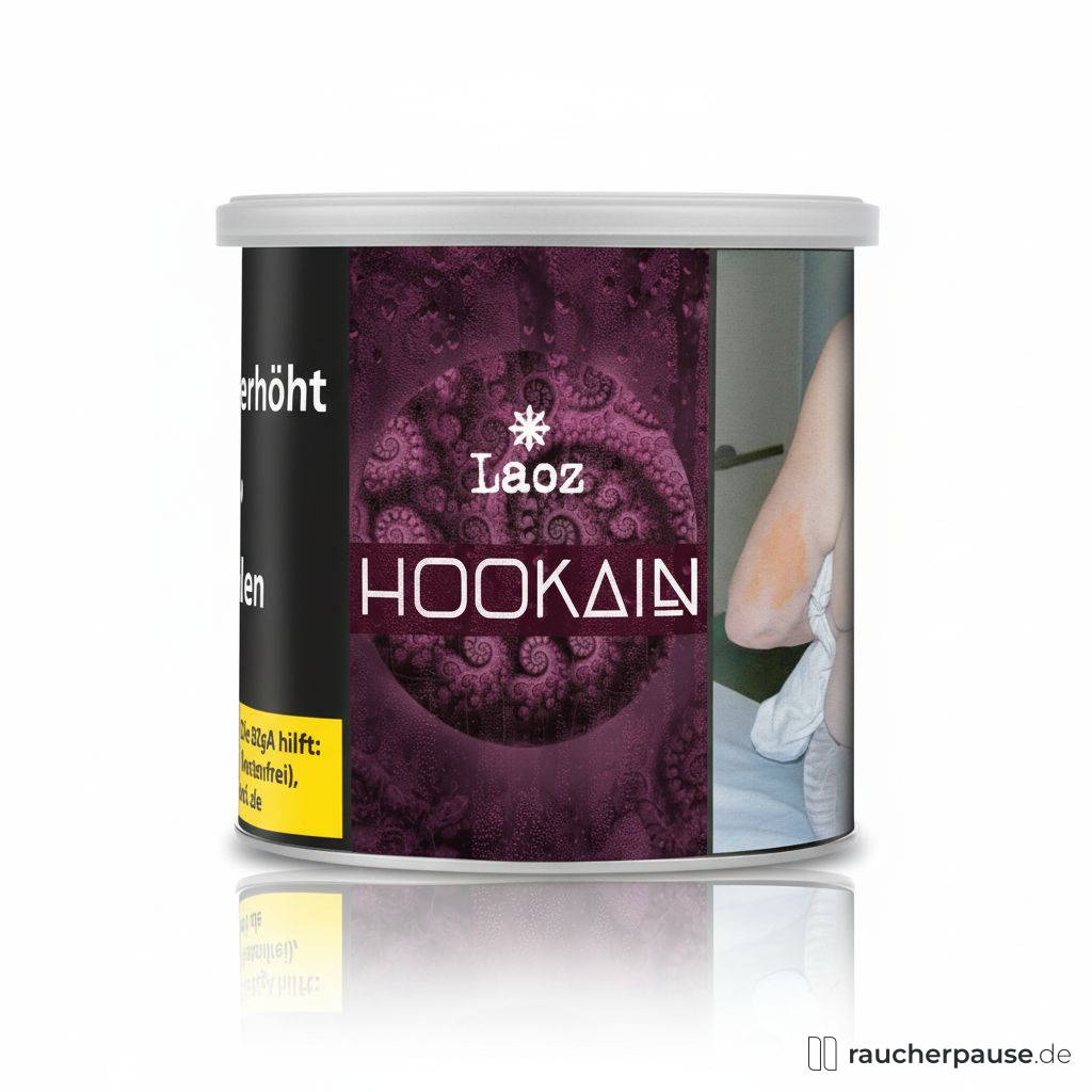 Hookain Laoz Shisha Tabak 200g | Fruchtige Blaubeer-Kirsch Mischung | Süß & Frisch