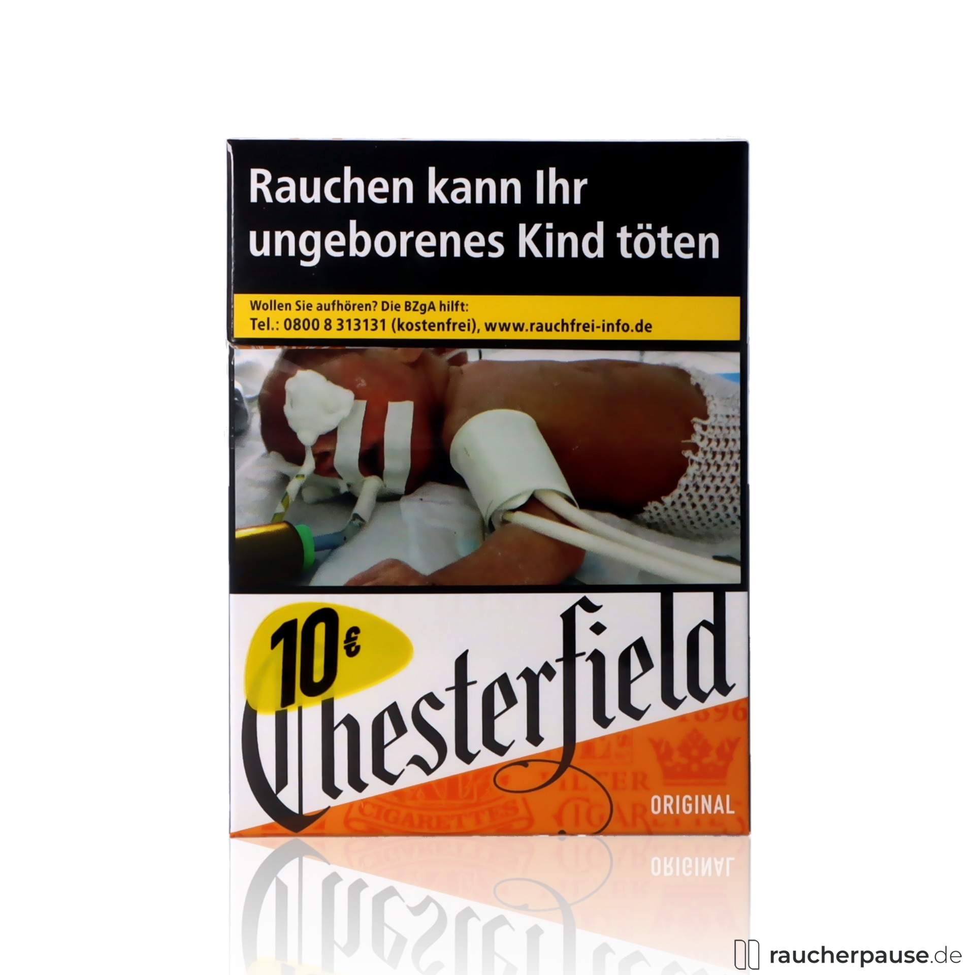 Chesterfield Original XL Zigaretten | 25 Stk. pro Packung | Intensiv-würziger Geschmack